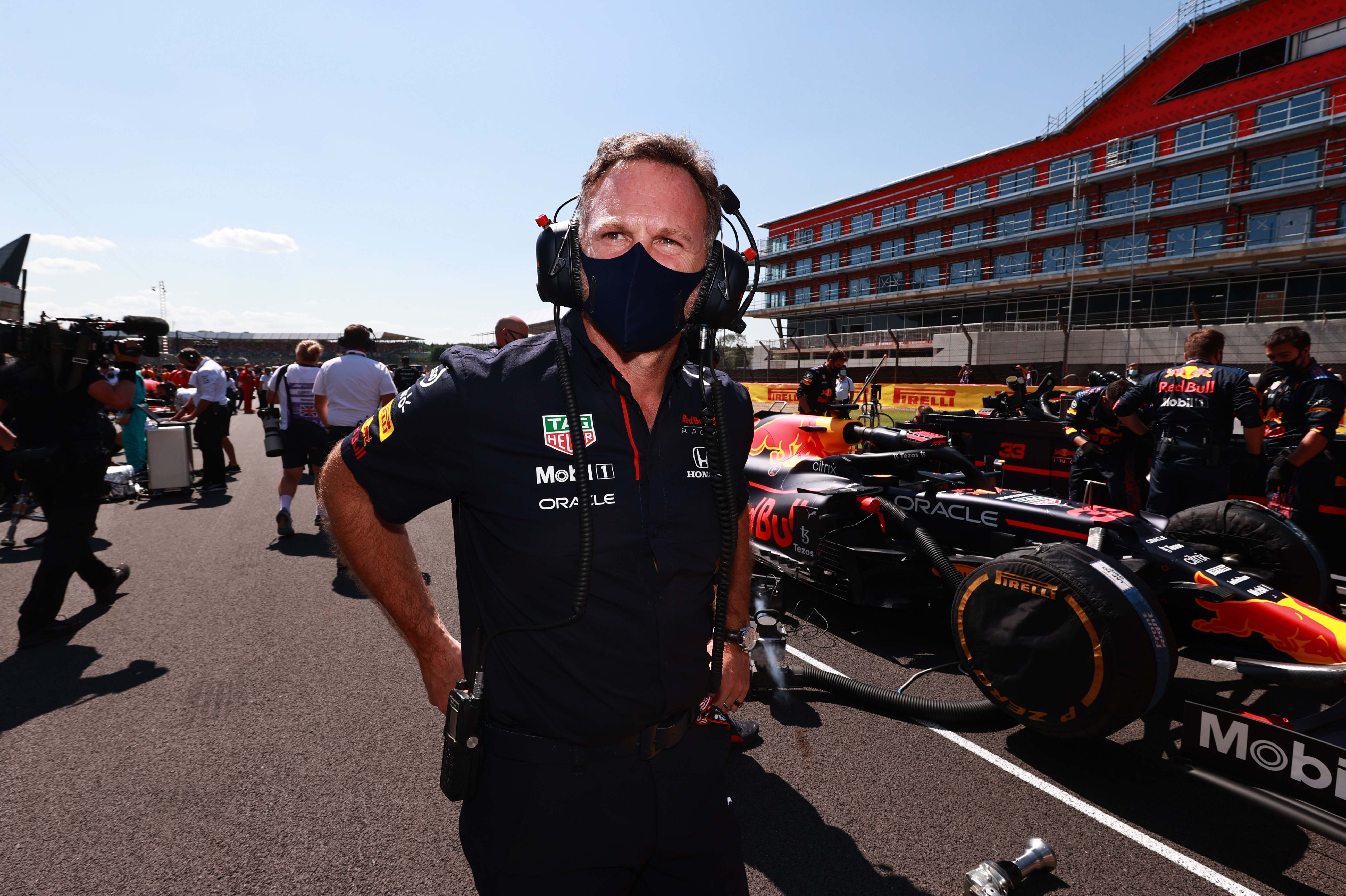 Christian Horner, British GP grid