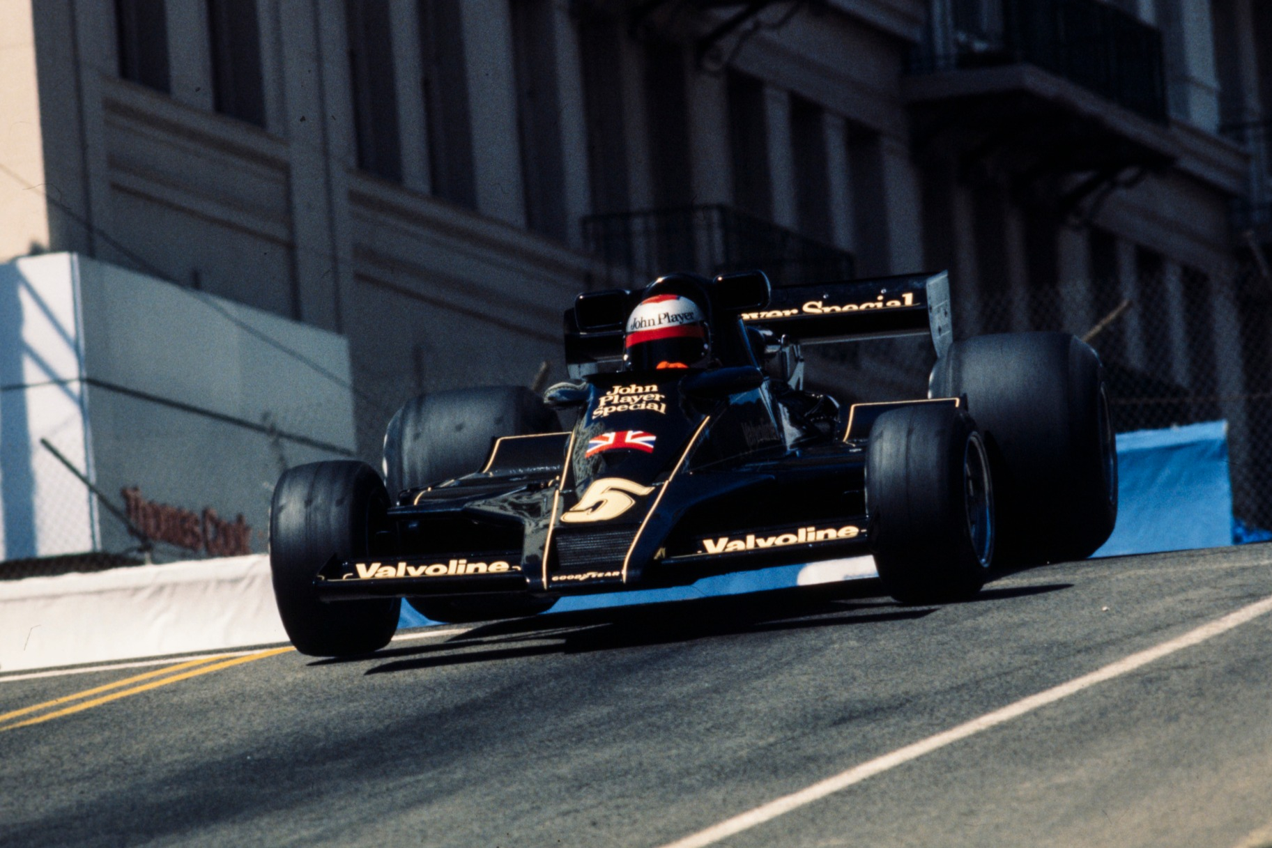 Reliability was poor in 1977, but Andretti won four times with the impressive Lotus 78 - including at Long Beach