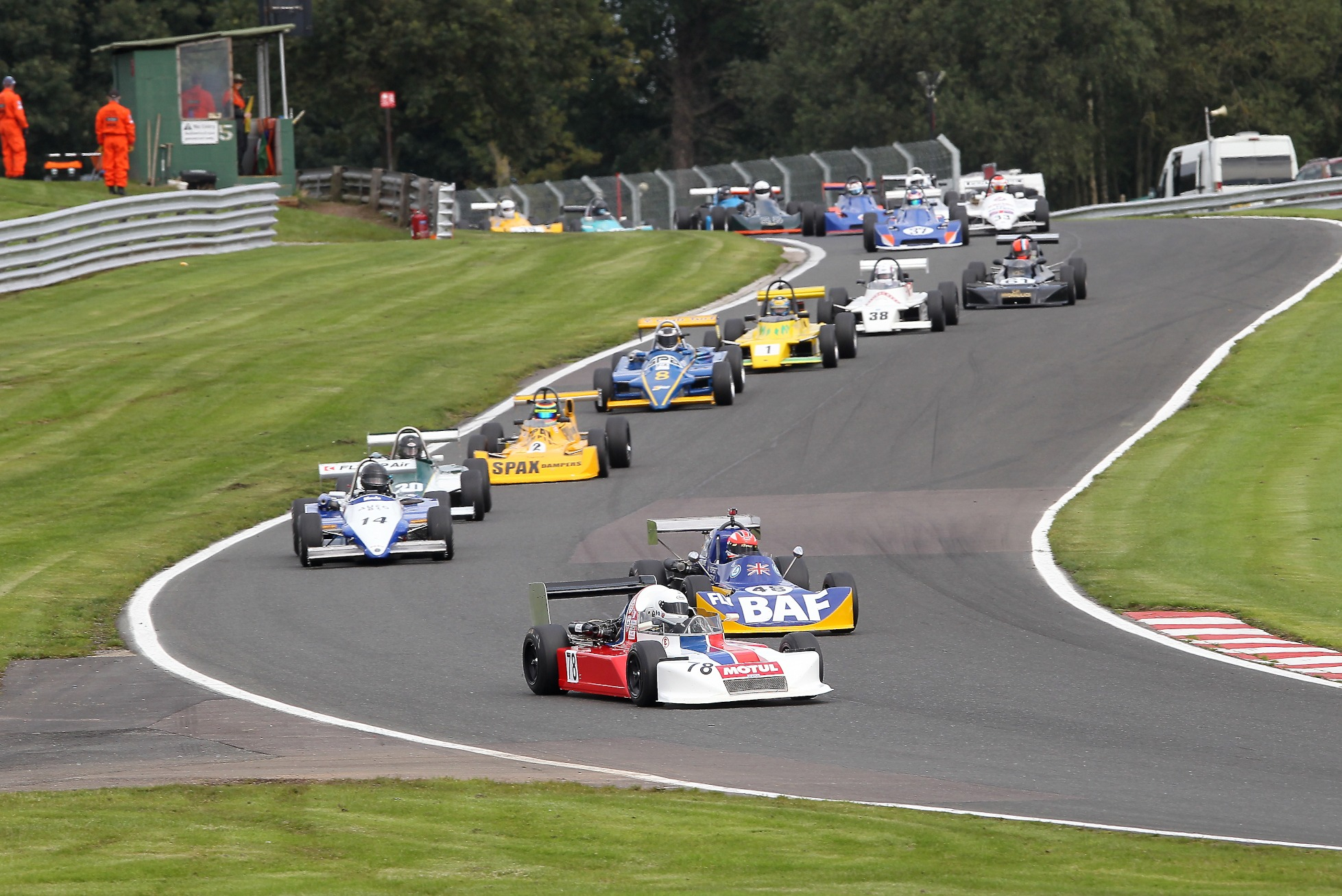 Classic F3 cars will be in action at Oulton Park