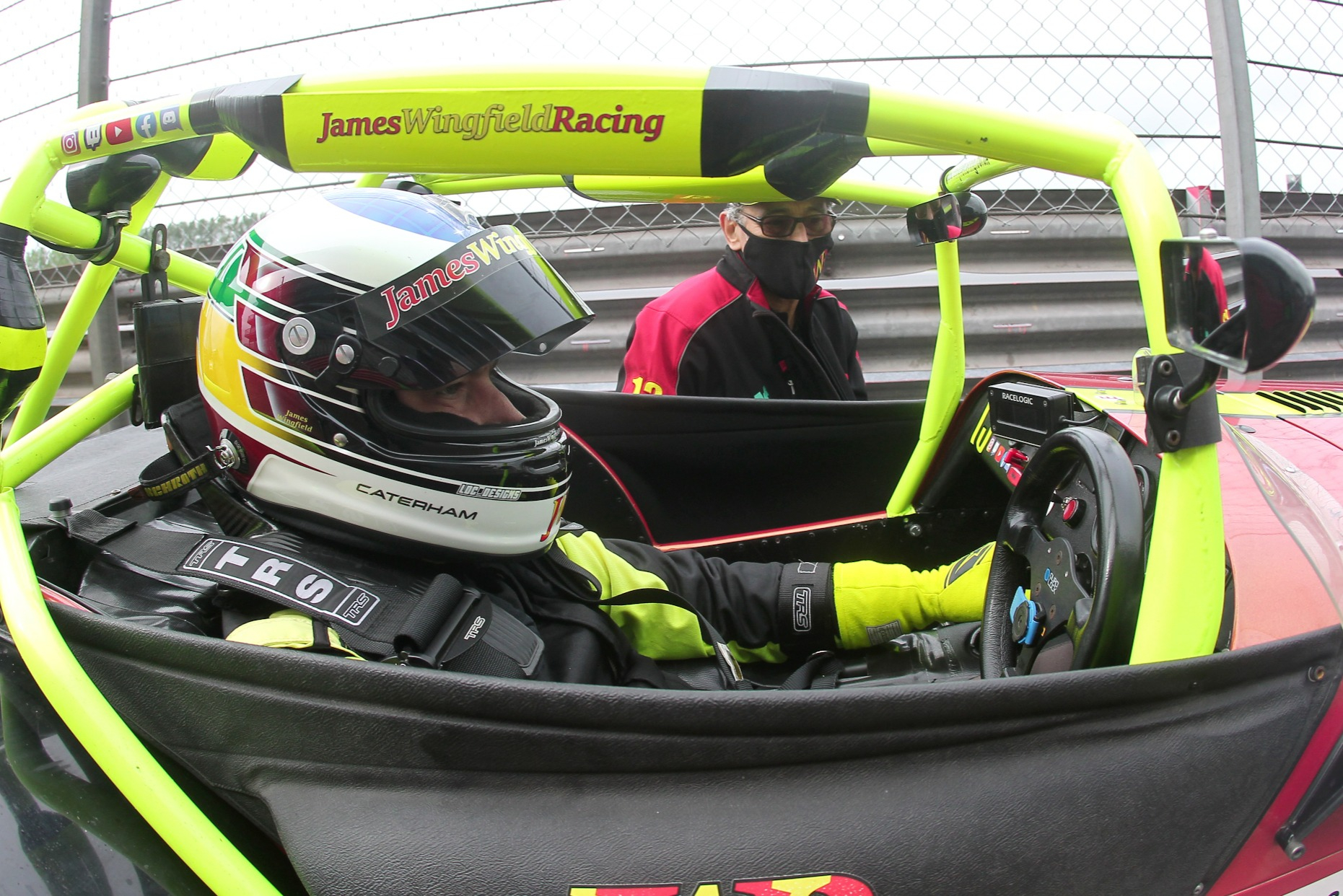 F1 engineer Wingfield uses data in his own Caterham racing