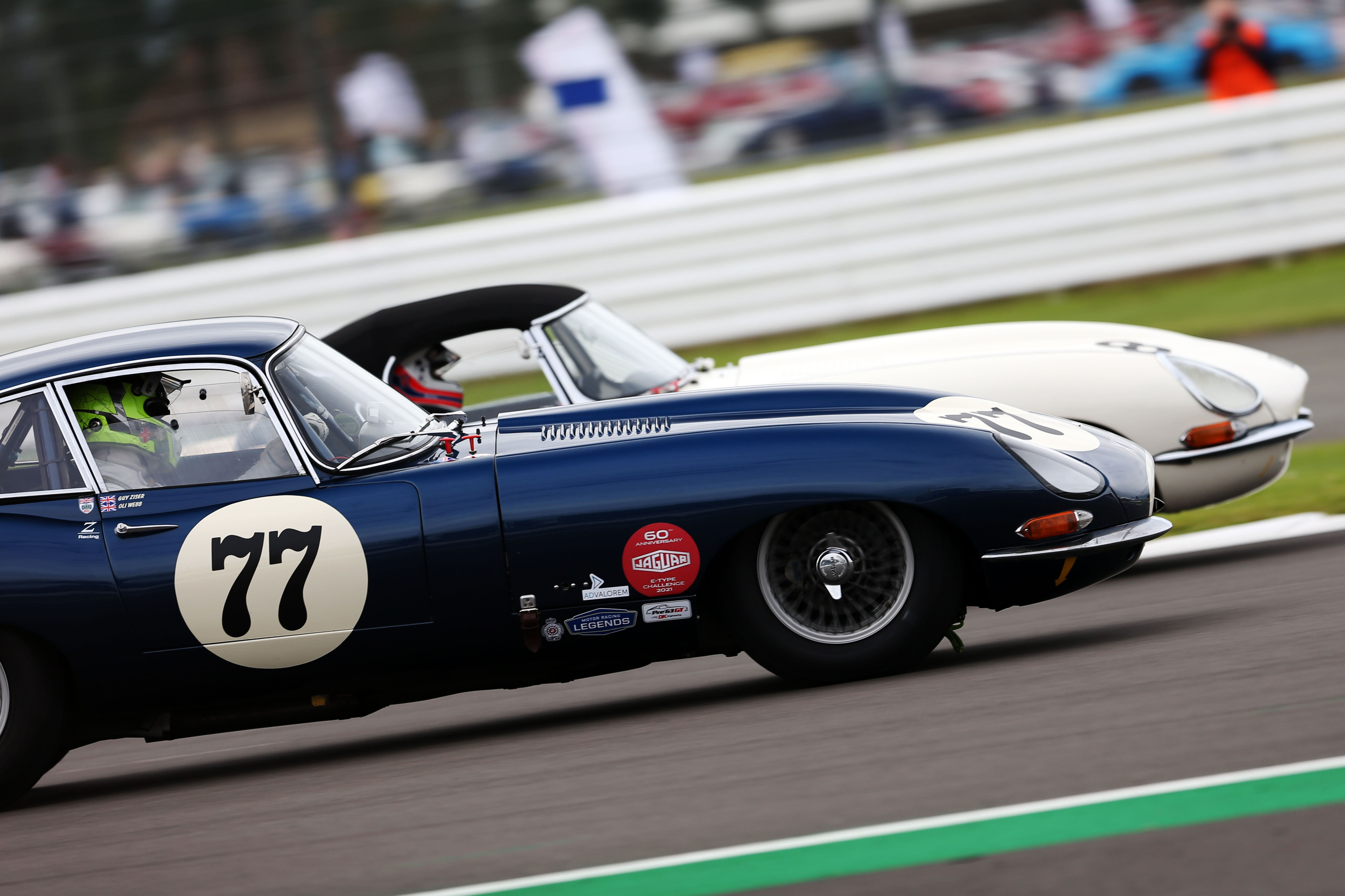 E-Types celebrated 60 years at Silverstone Classic, but could be a case study for running sustainable fuels
