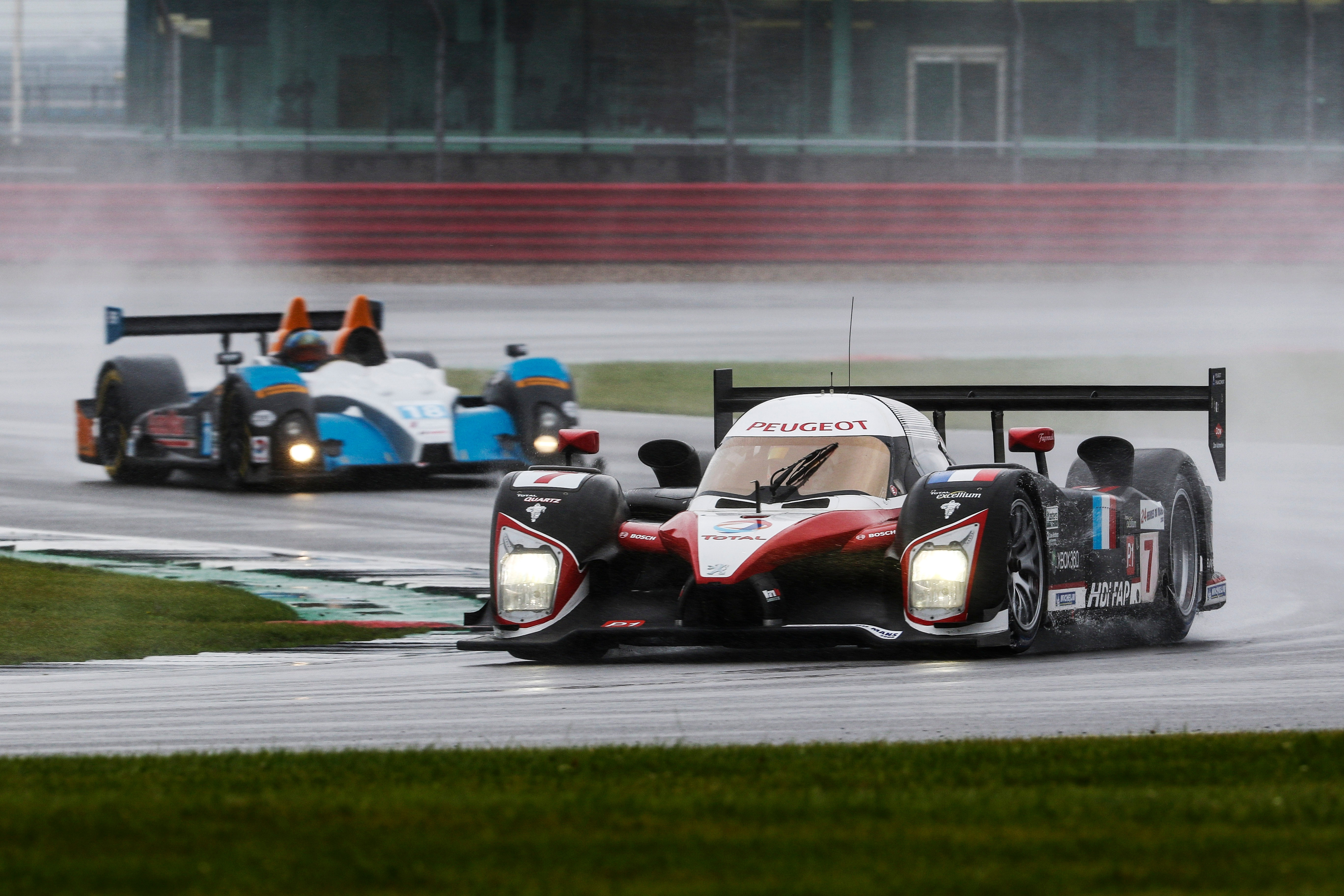 Heavy rain made for tricky conditions for competitors
