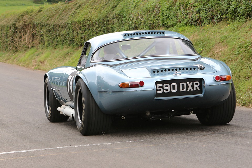 The Egal's huge torque meant Keith-Lucas was careful on the hill