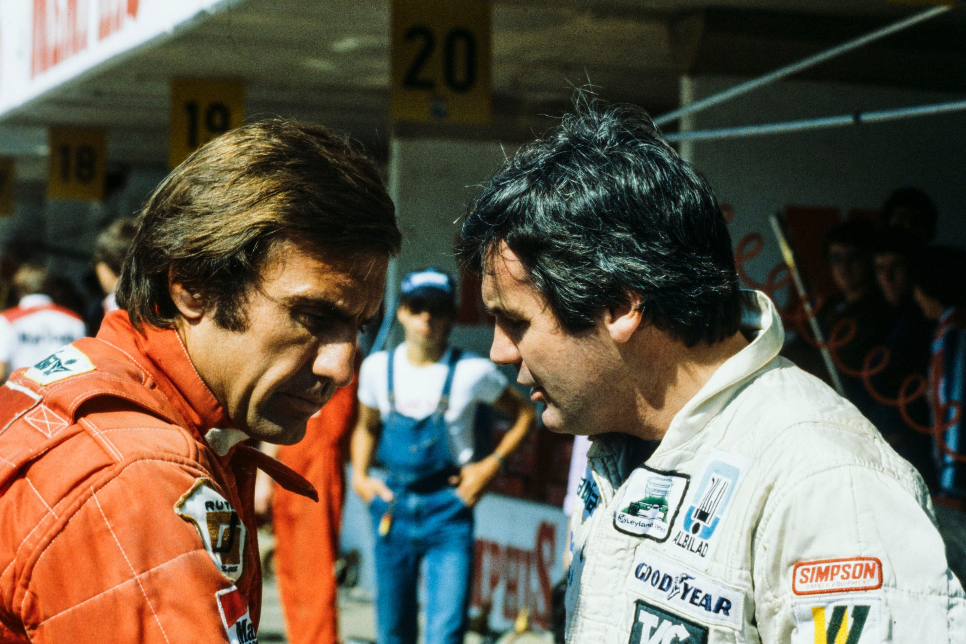 Reutemann and Jones never had the best of relationships, which came to a head at the Brazilian GP in 1981