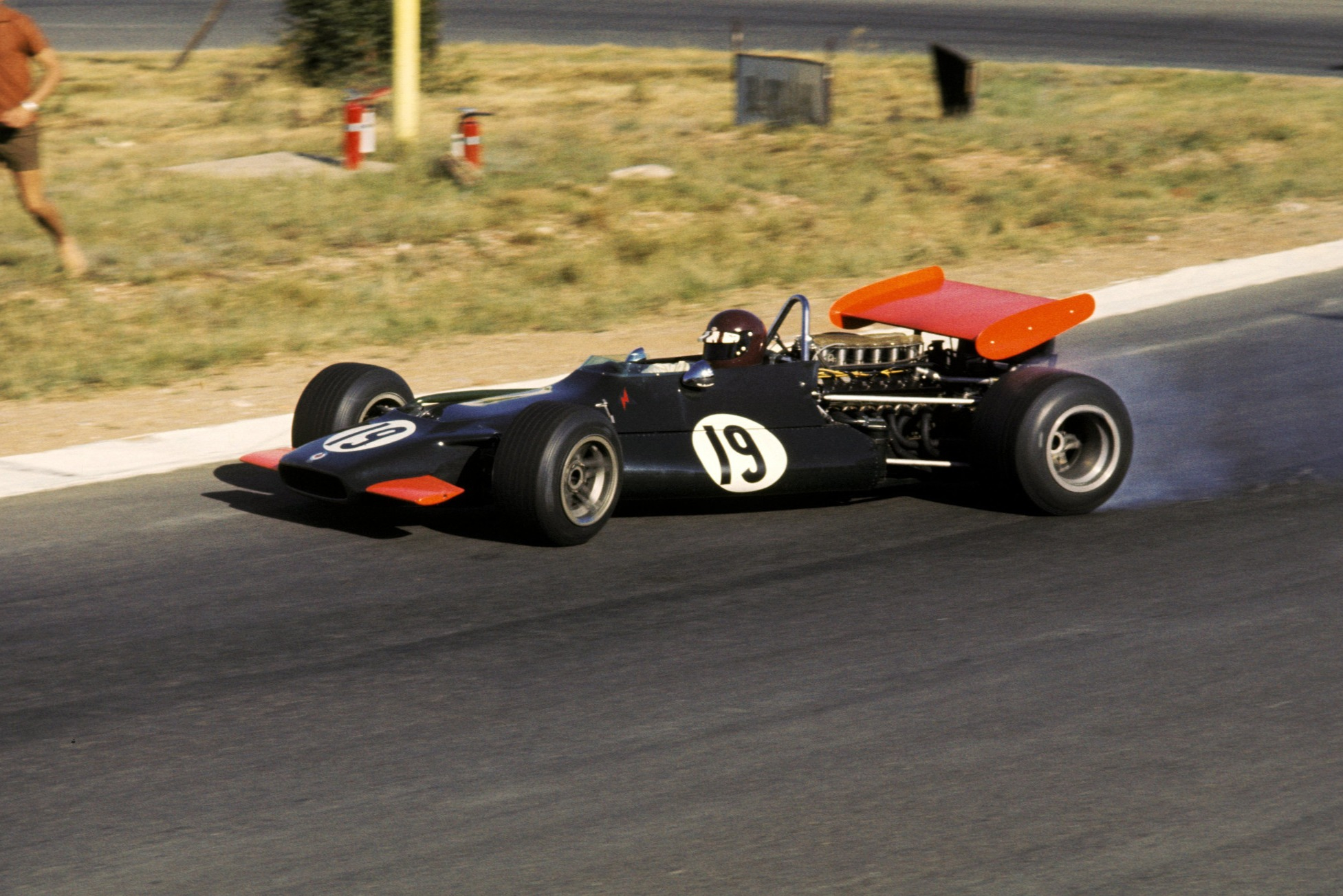 A functional design, the P153 was a clear step forward on its predecessor but not always the easiest to drive as Oliver demonstrates at Kyalami