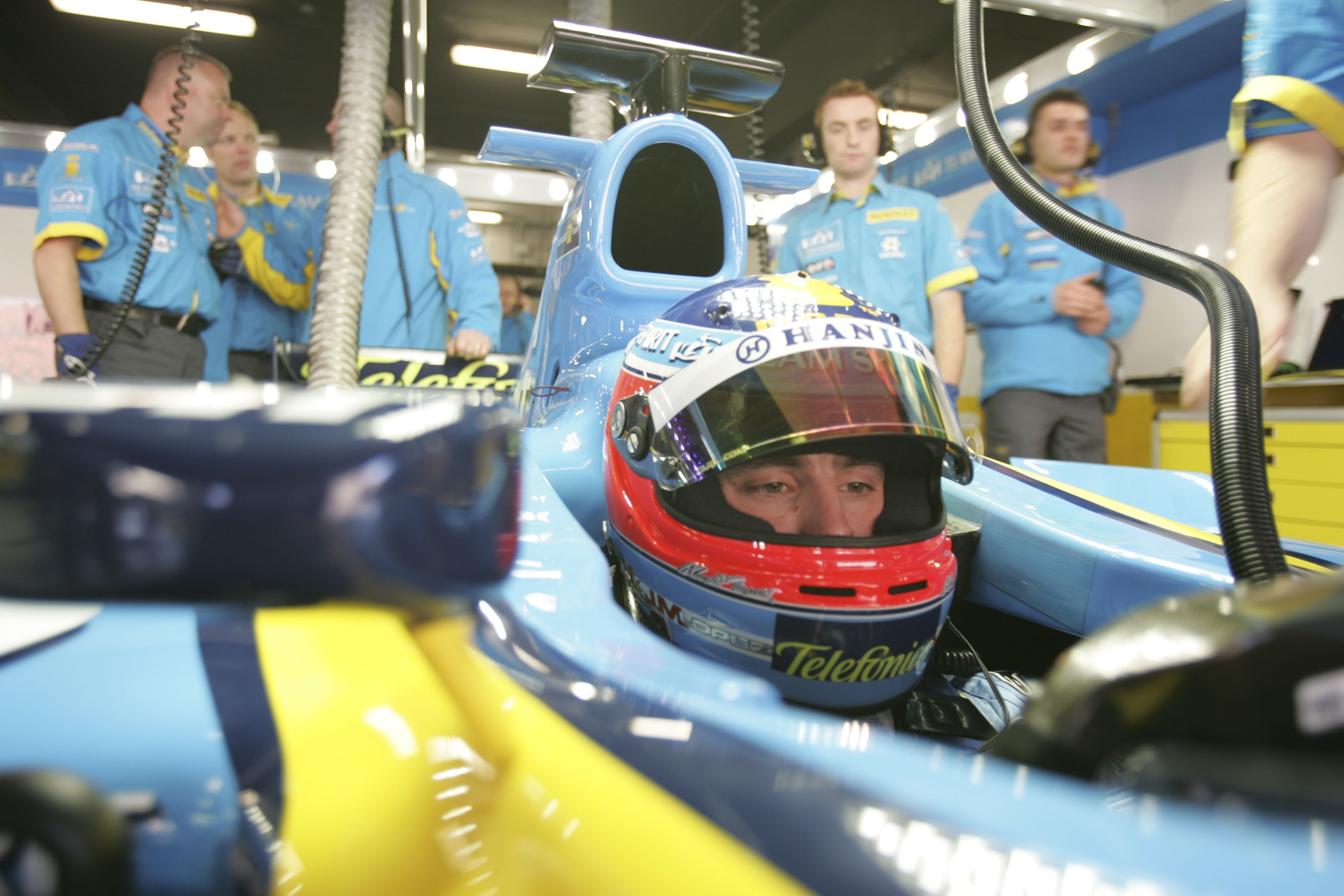 Lopez was a Renault test driver and junior, but was dropped before getting a chance to race due to indifferent GP2 form