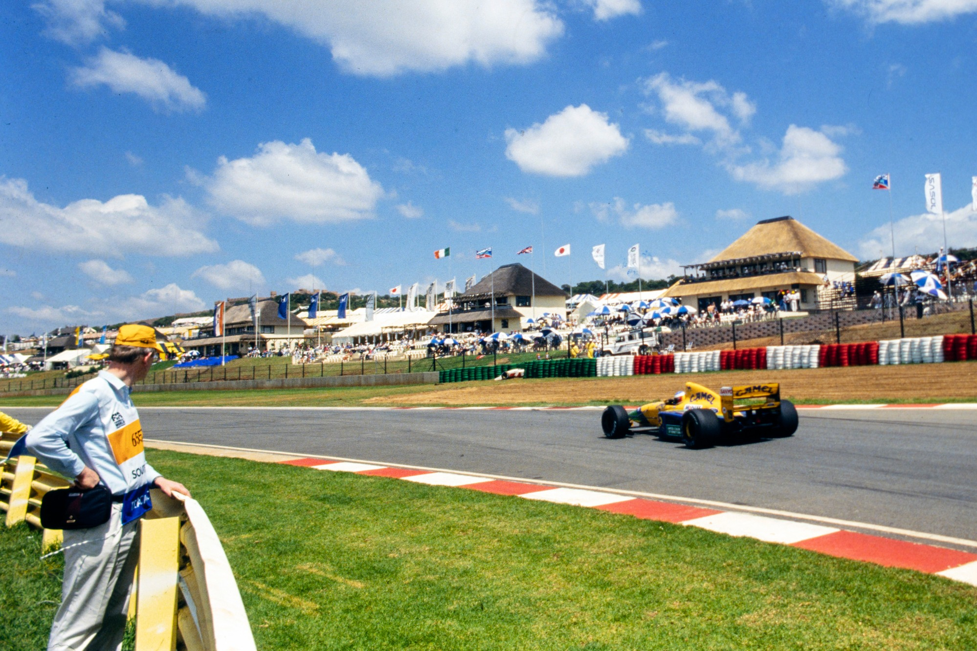 Symonds won Schumacher over at Kyalami in 1992 pre-season testing