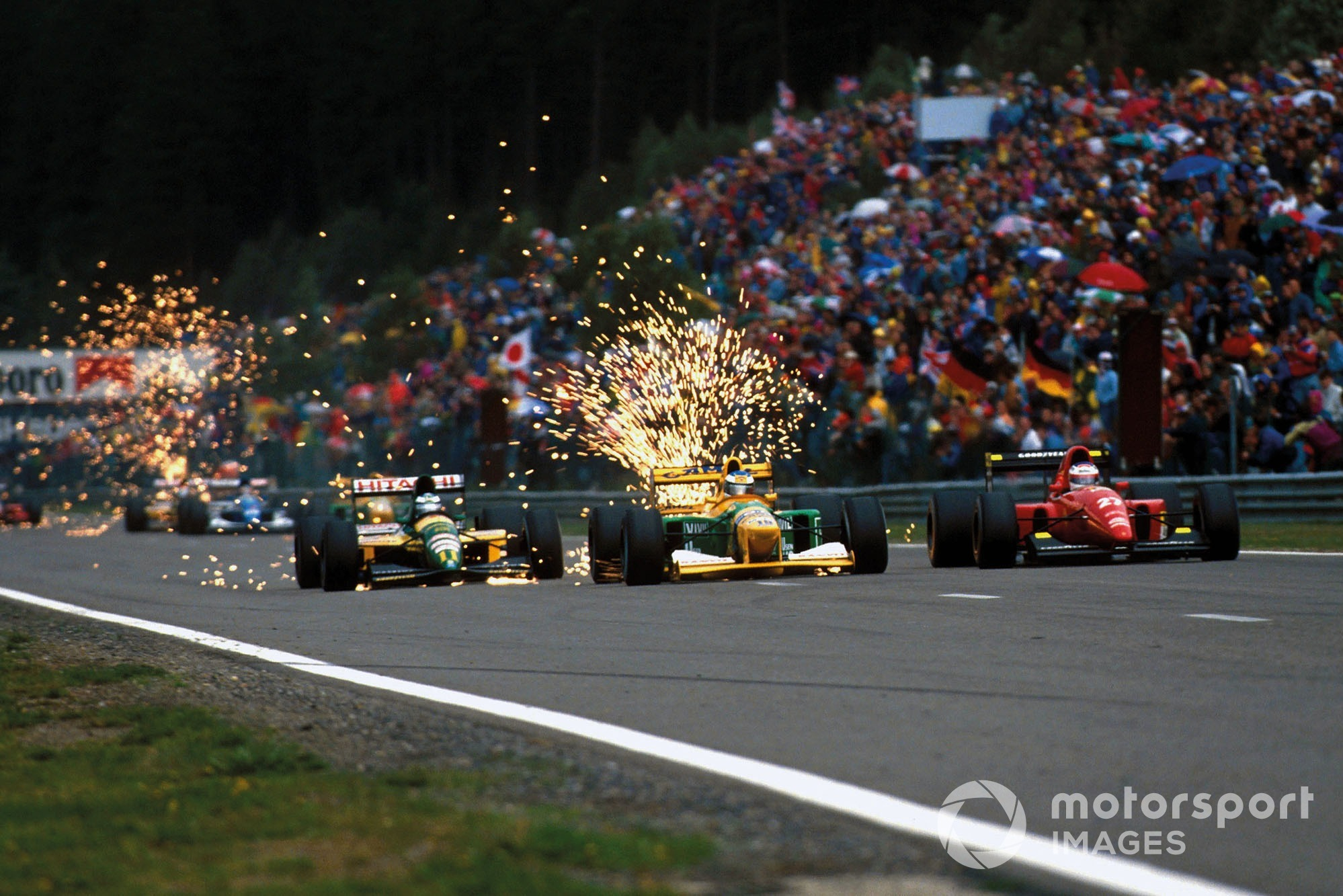 Michael Schumacher, Benetton, 1992 Belgian GP