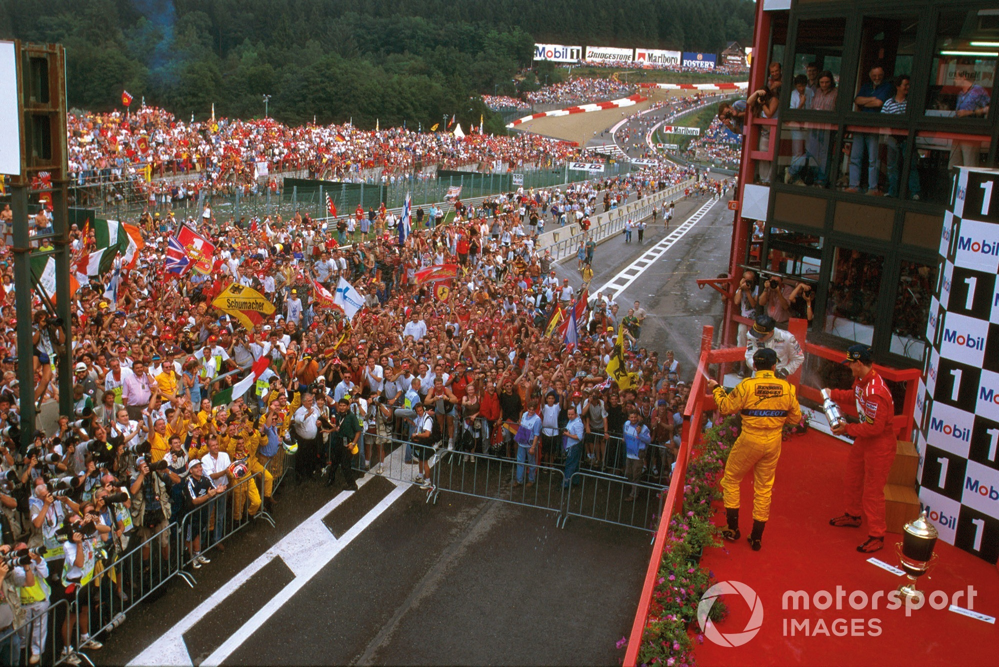 Michael Schumacher, Ferrari, 1997 Belgian GP