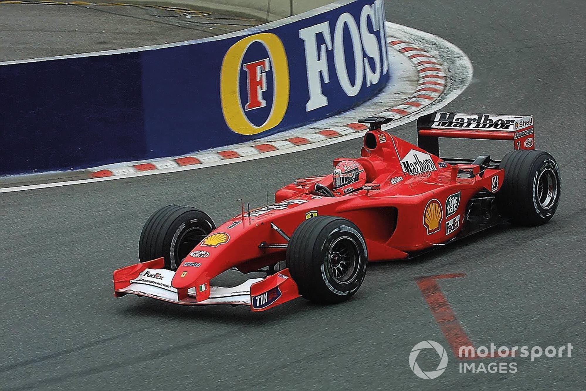 Michael Schumacher, Ferrari, 2001 Belgian GP