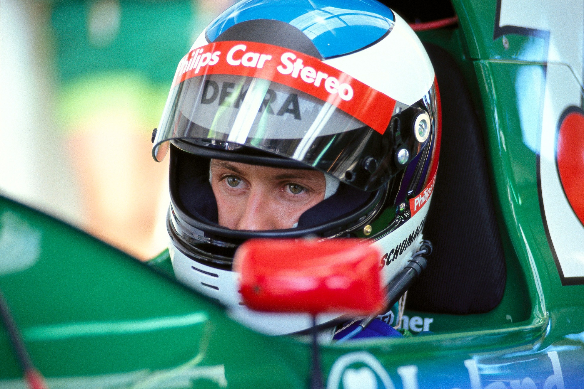 Schumacher immediately impressed team boss Trevor Foster on his first test at Silverstone