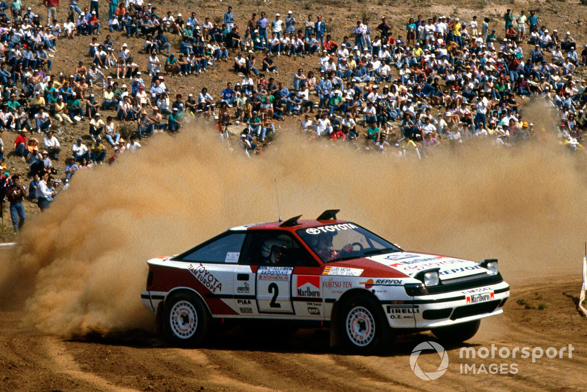 Carlos Sainz/Luis Moya, 1990 Rally Acropolis