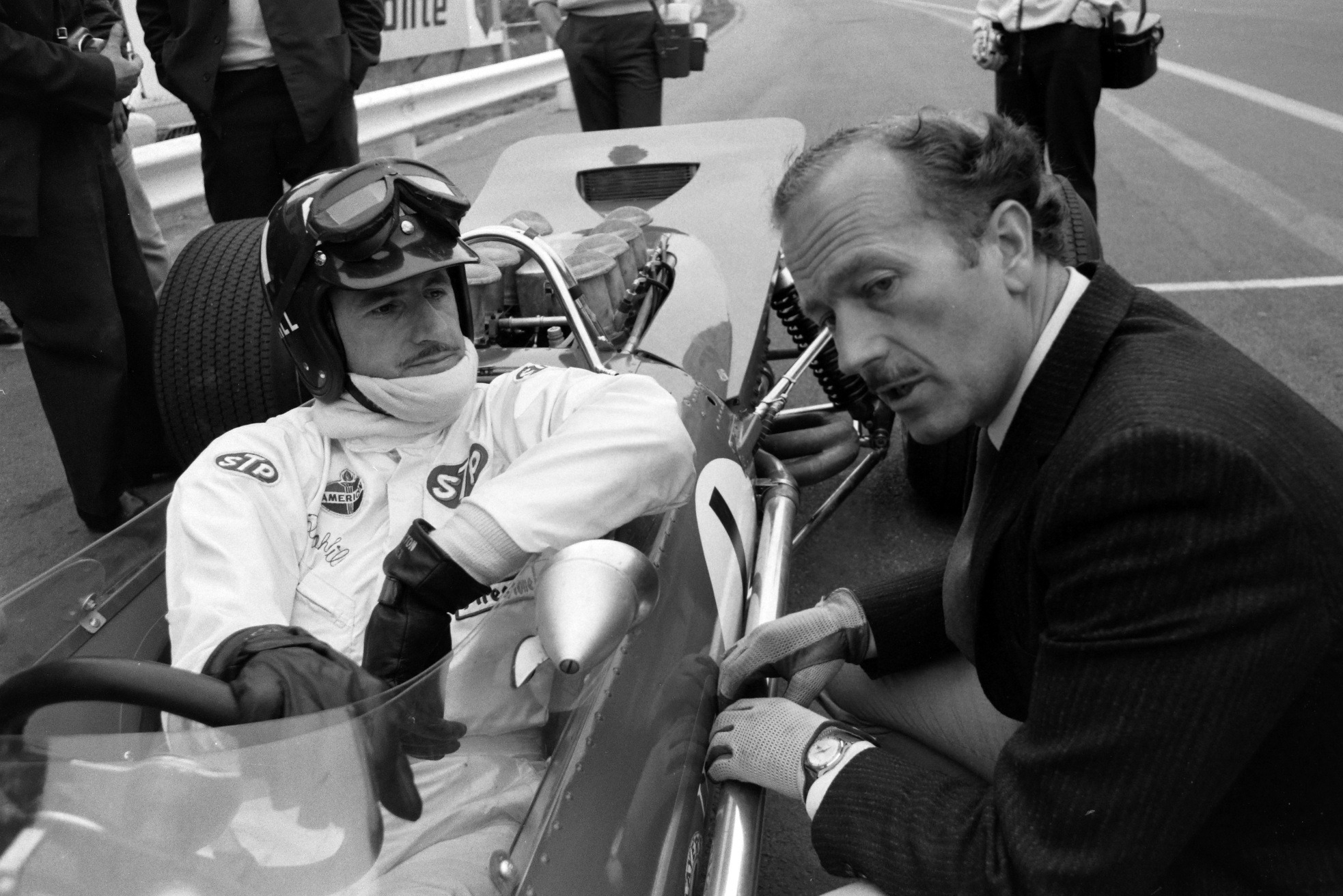 Hill carried Lotus after Clark's death, helping to bring a still mourning team founder Colin Chapman out of the shadows