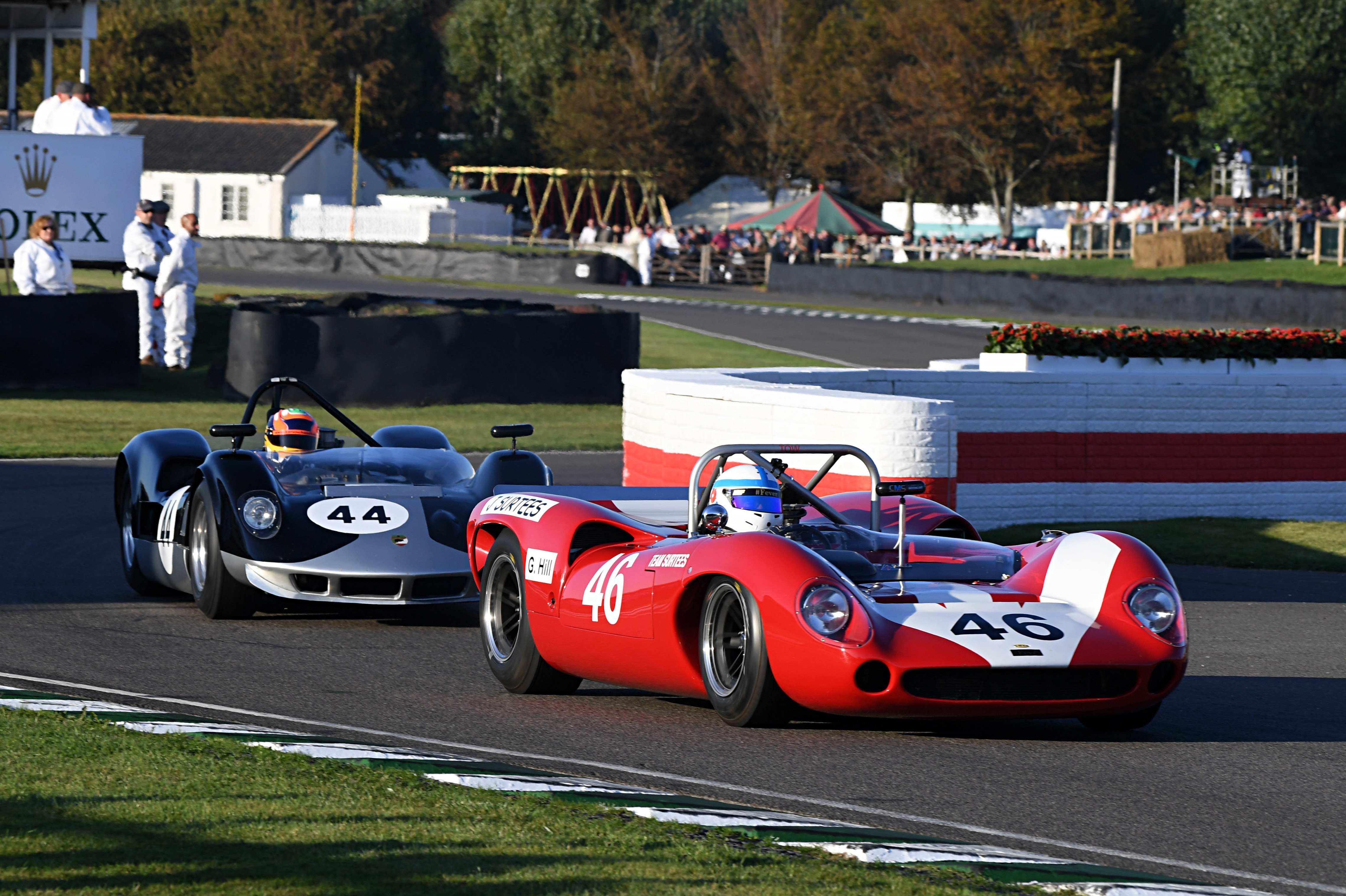 Sports prototypes will thrill crowds in the Freddie March Memorial Trophy, Sussex Trophy and Whitsun Trophy races