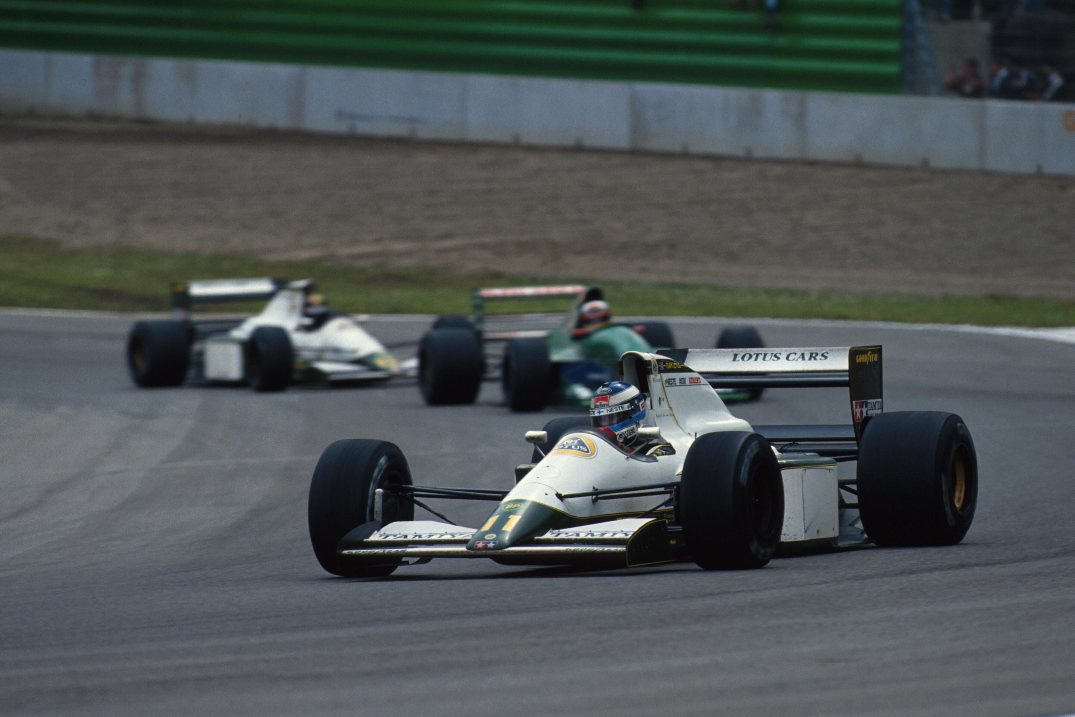 First points came in chaotic race at Imola, passing team-mate Bailey in the process