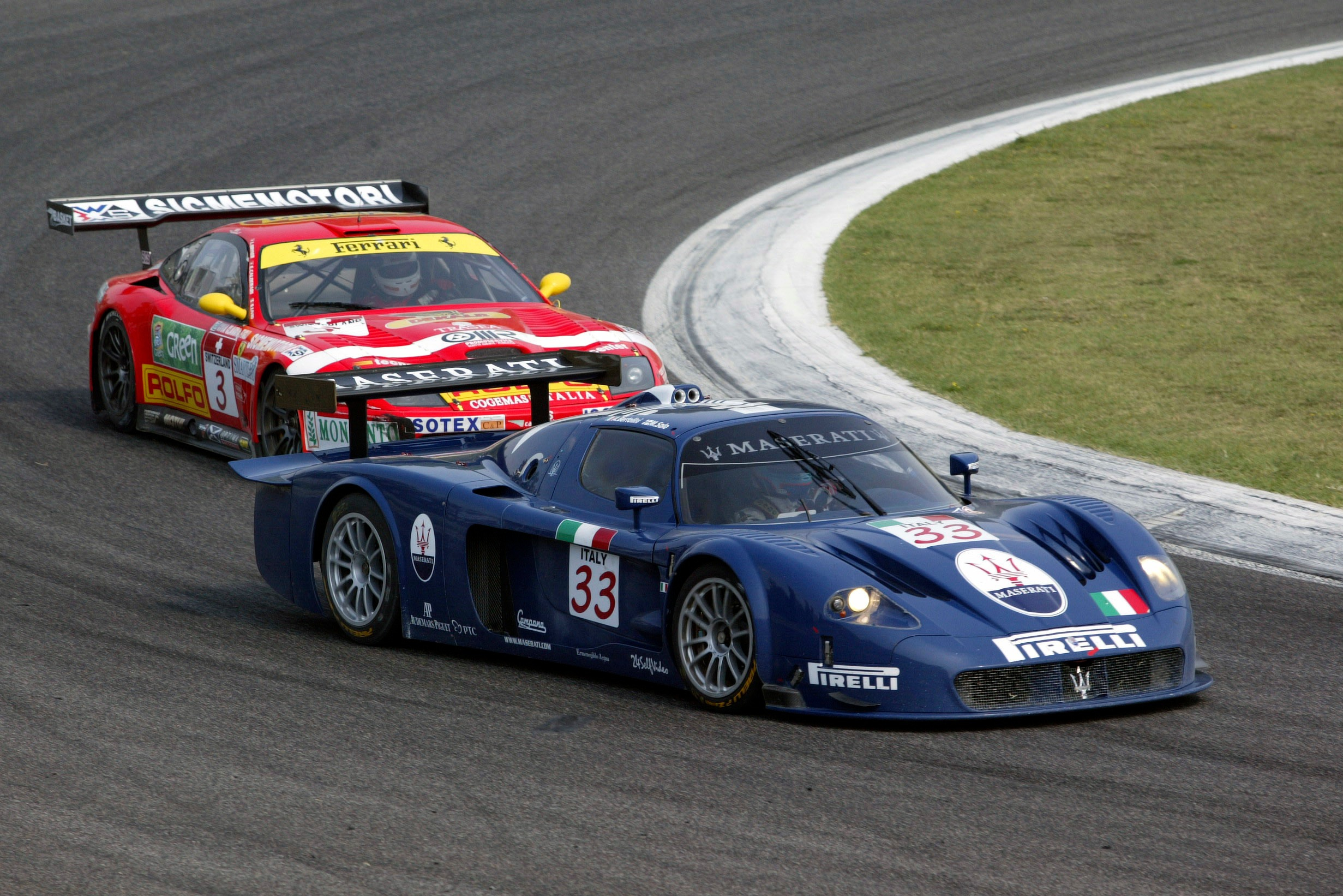 Original-spec MC12 in 2004 featured dramatic overhangs that were lopped off for 2005