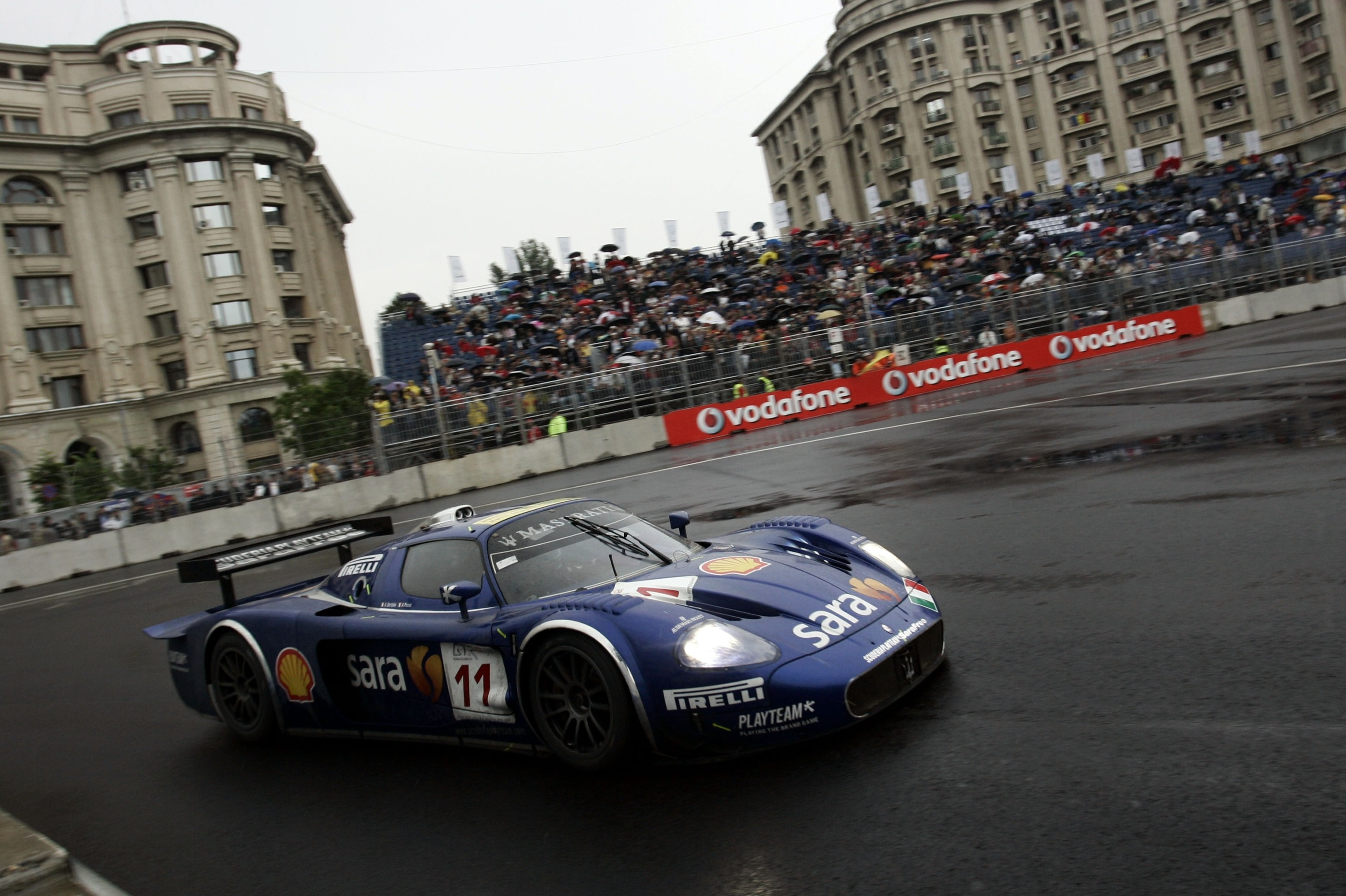 Playteam took on Vitaphone with Pirelli rubber in 2007, but fought a losing battle - despite winning on the streets of Bucharest