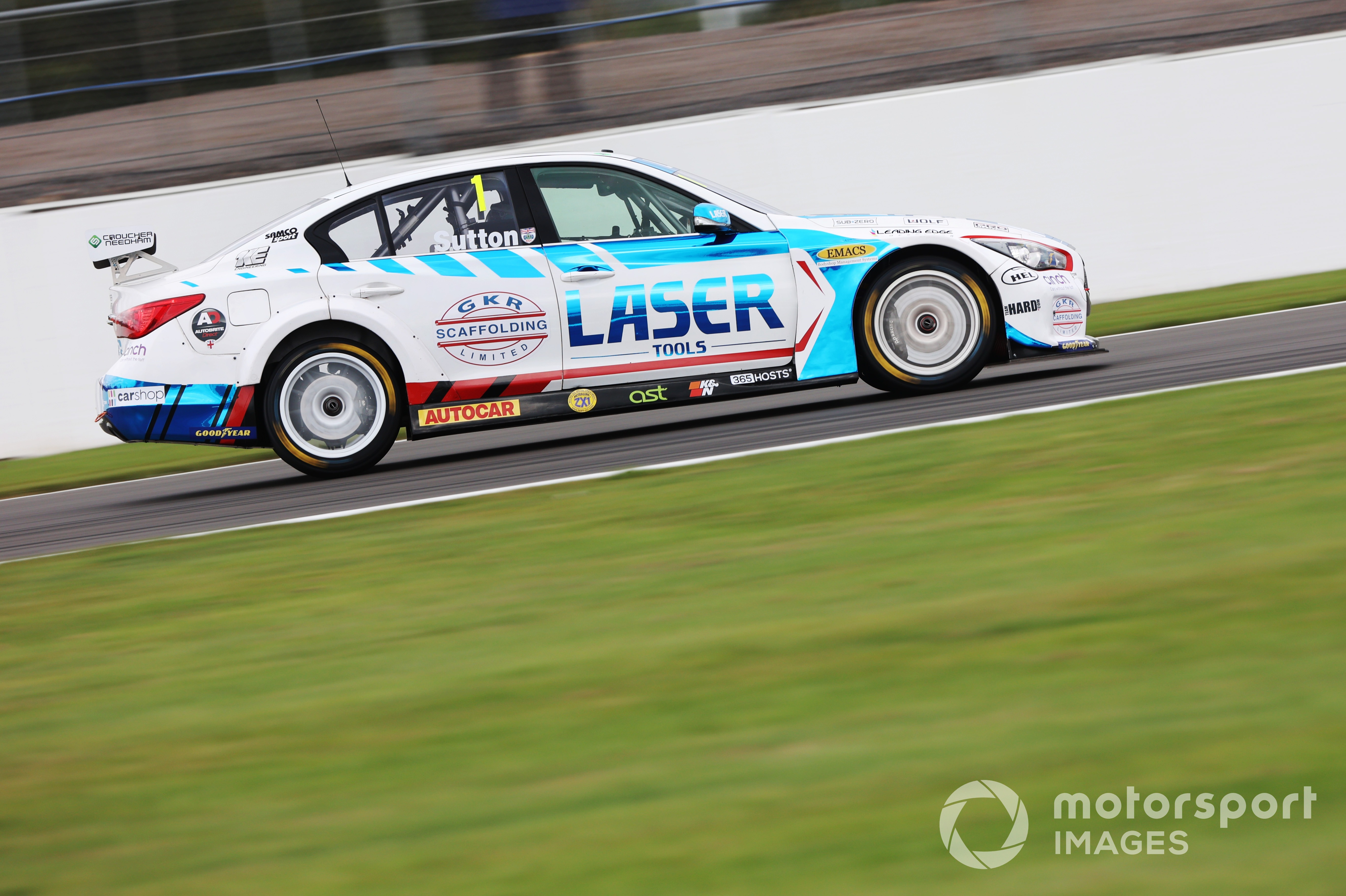 Ash Sutton (Laser Tools Racing Infiniti Q50) BTCC, Silverstone 2021