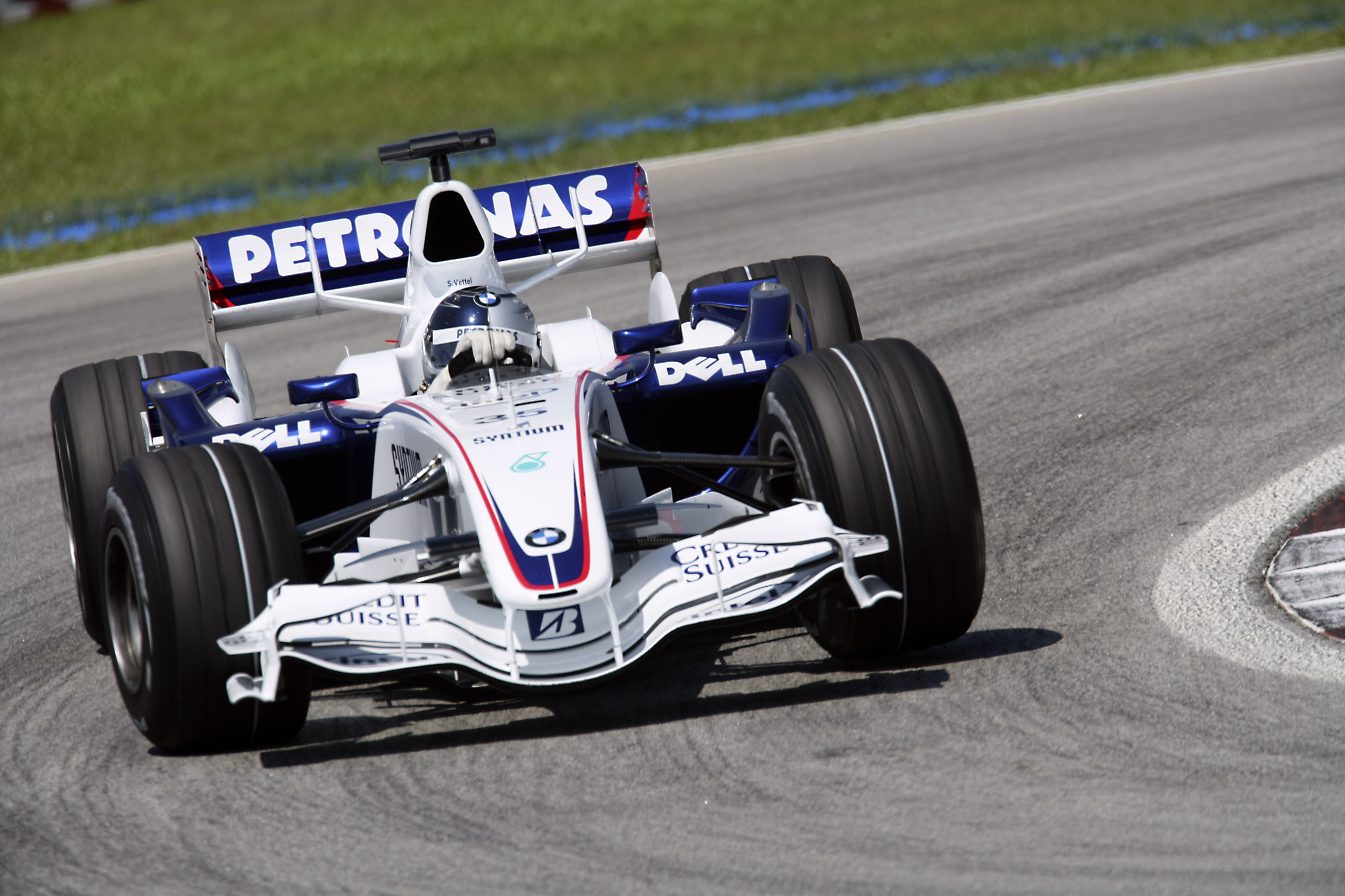 Vettel was a BMW tester in 2007 while racing in the Formula Renault 3.5 championship, but wanted a shot at a race seat in F1 - when he first had dinner with Szafnauer