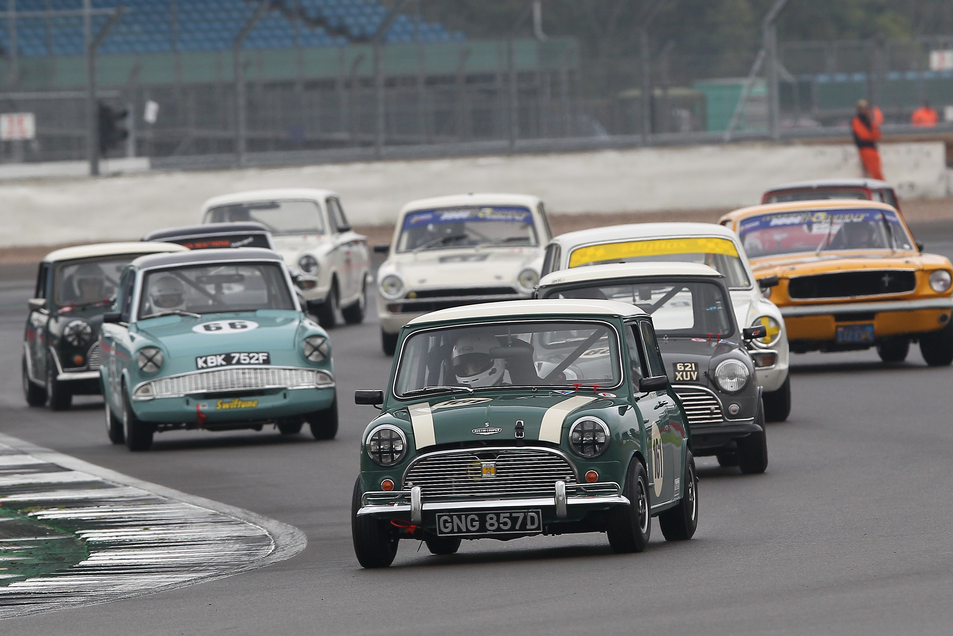 Tim Sims (Mini Cooper S), Historic Touring Cars, Silverstone 2021