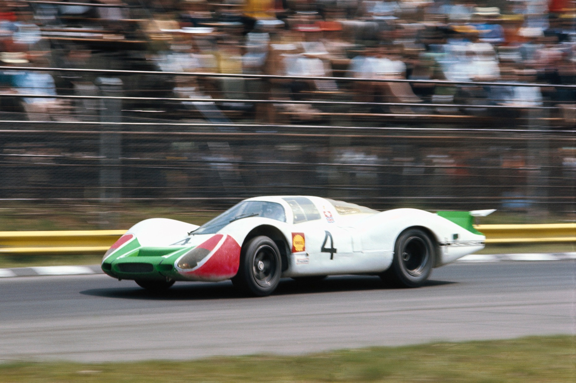 Siffert was the only Porsche driver capable of challenging the Ferraris at Monza in 1969