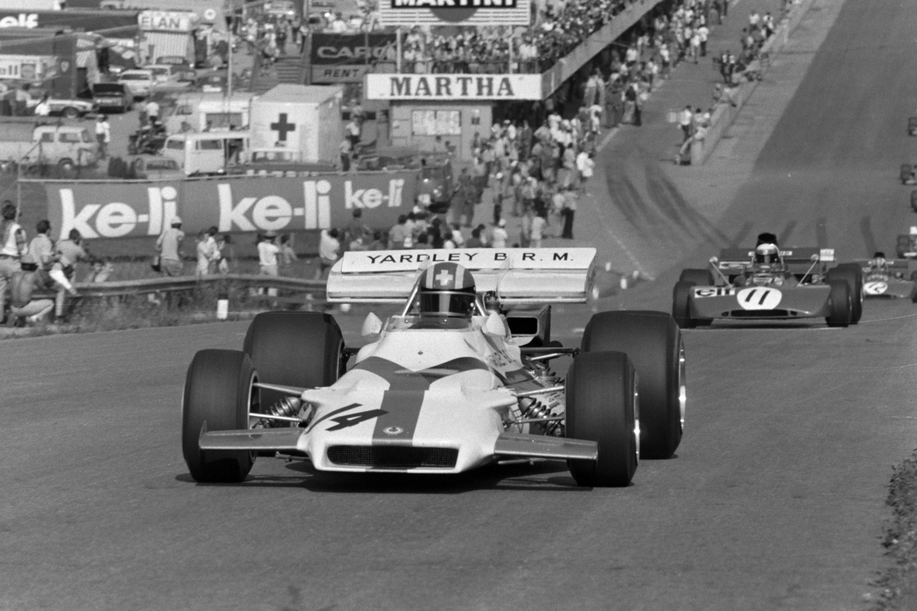 Siffert had the Tyrrells confidently beaten before they retired, making his last win his most convincing