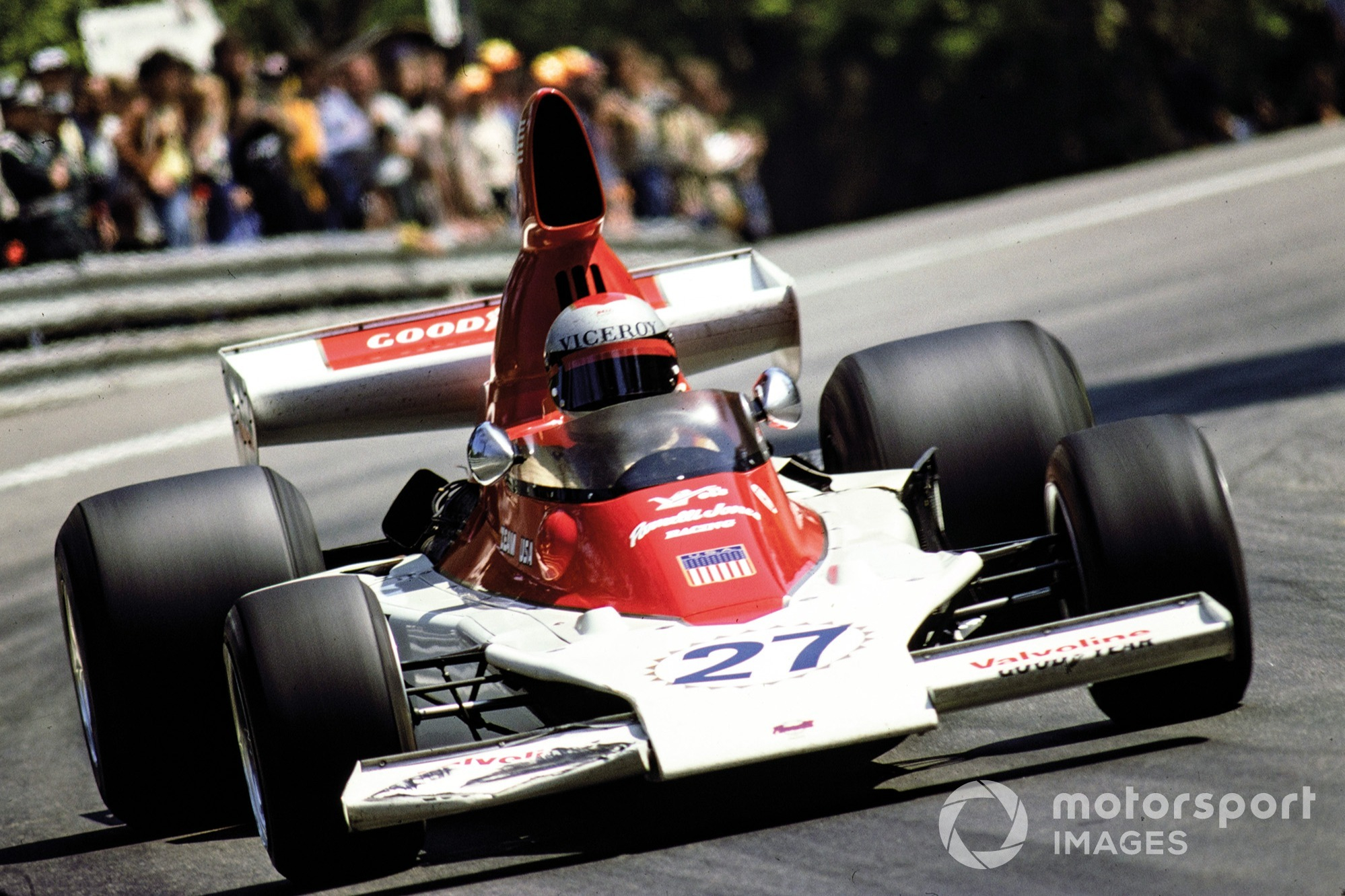 Mario Andretti, Parnelli VPJ4 Ford, Montjuic.