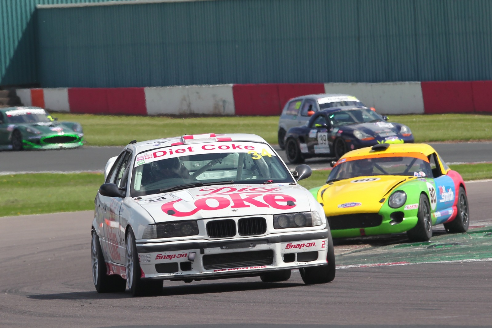 Early run of form for Griffin put CSCC and CTCRC BMW ace second before dropping back to 24th