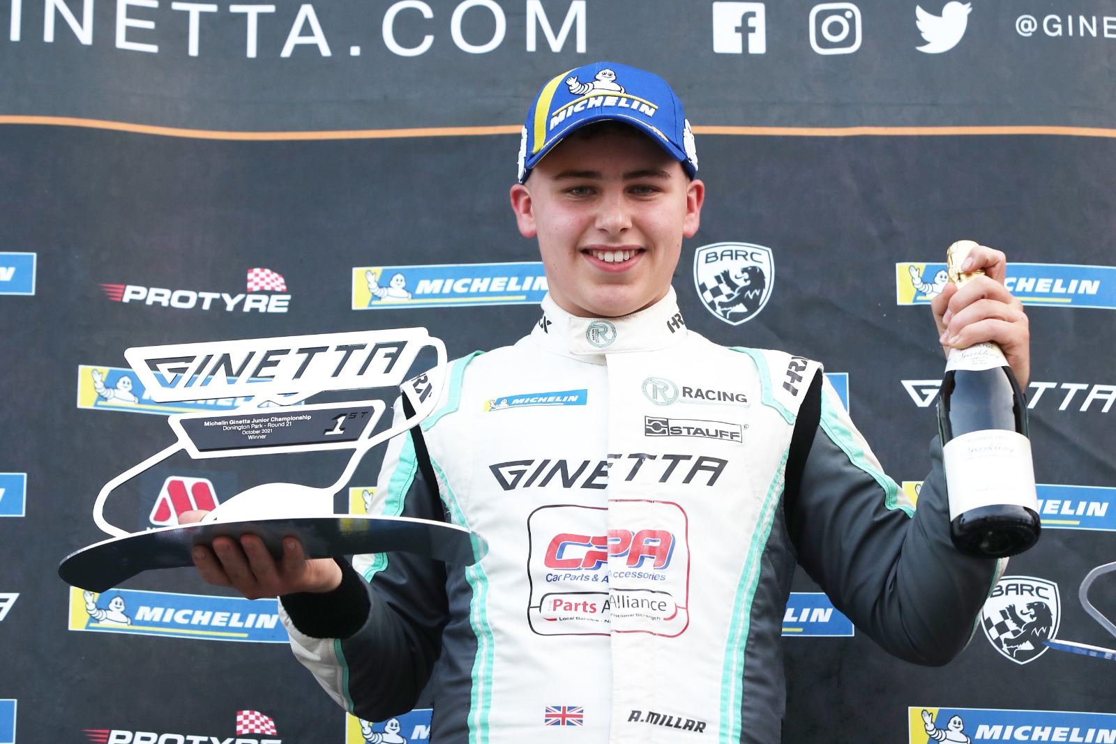 Millar was a deserving Ginetta Junior champion, and learned from his 2020 shortcomings