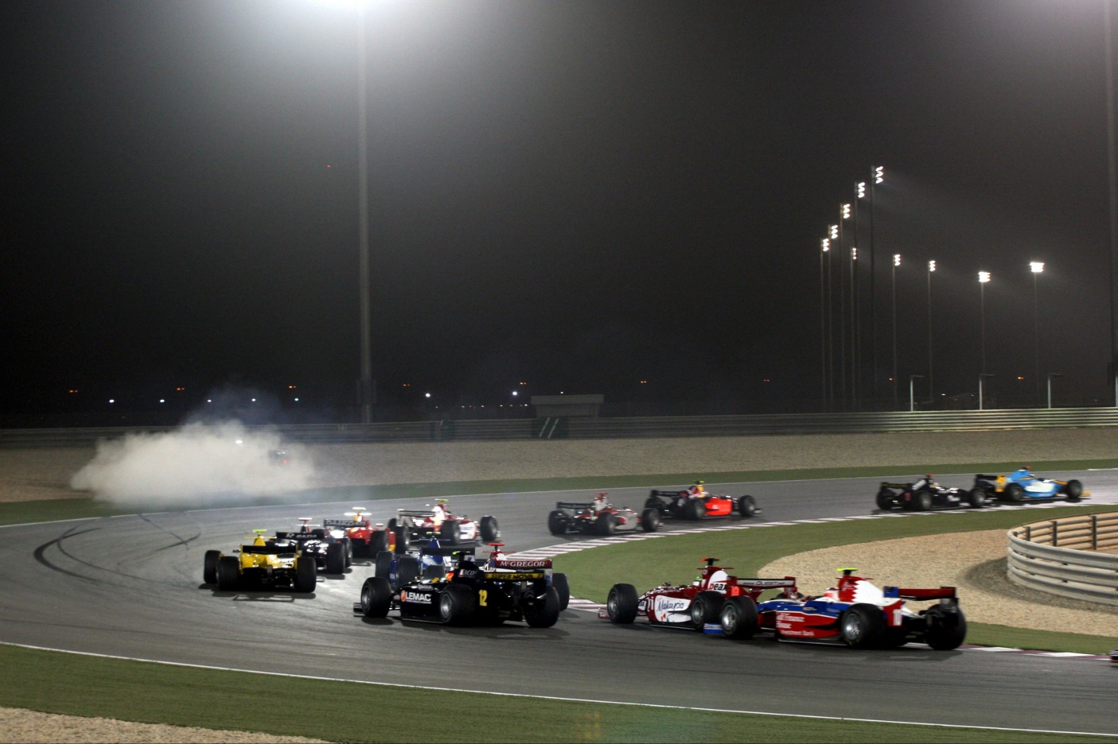 Turn 1 right-hander invites cars to take a lunge