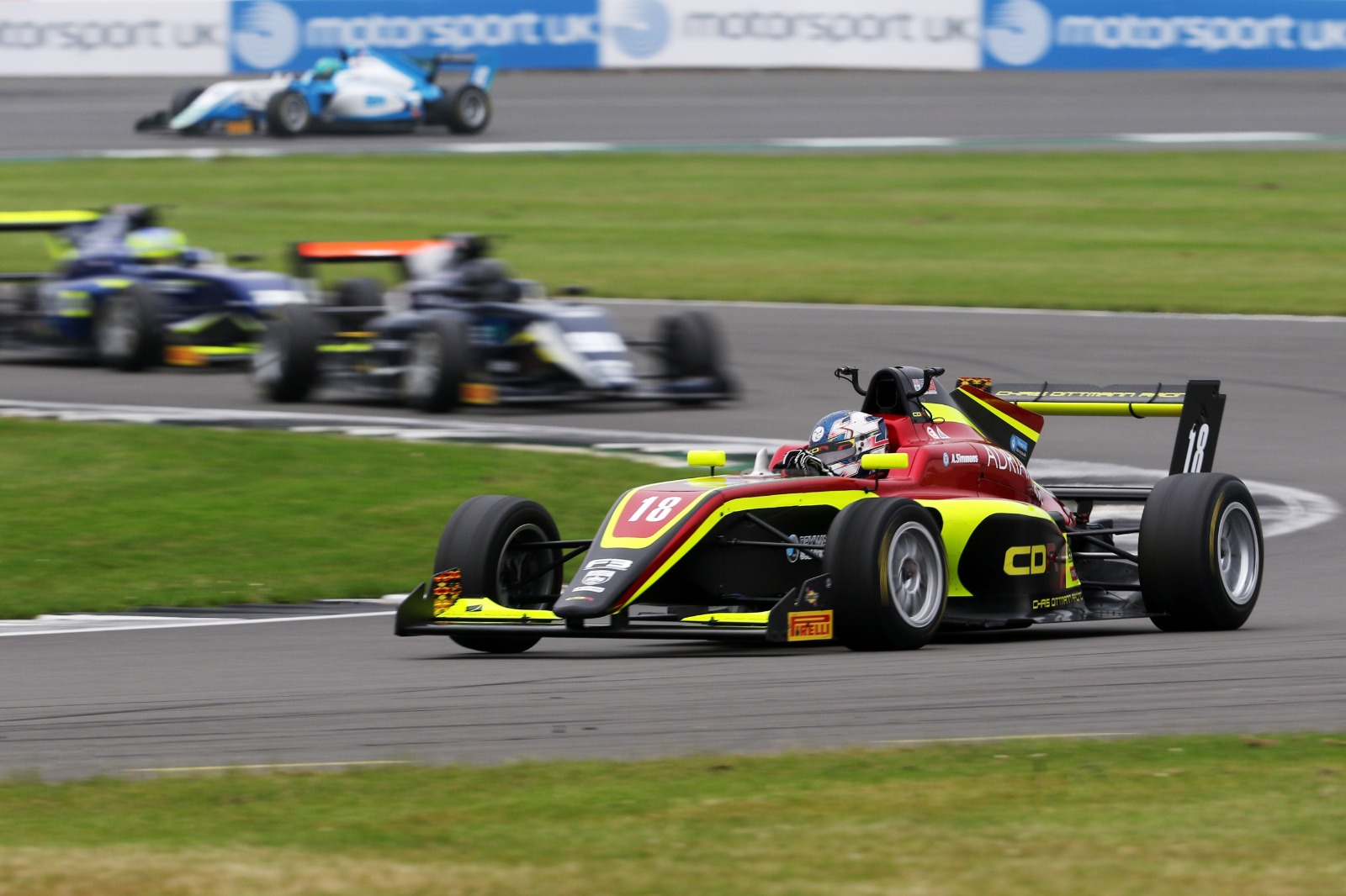 Simmons was the expected favourite, but damage from Brands shunt dented his confidence