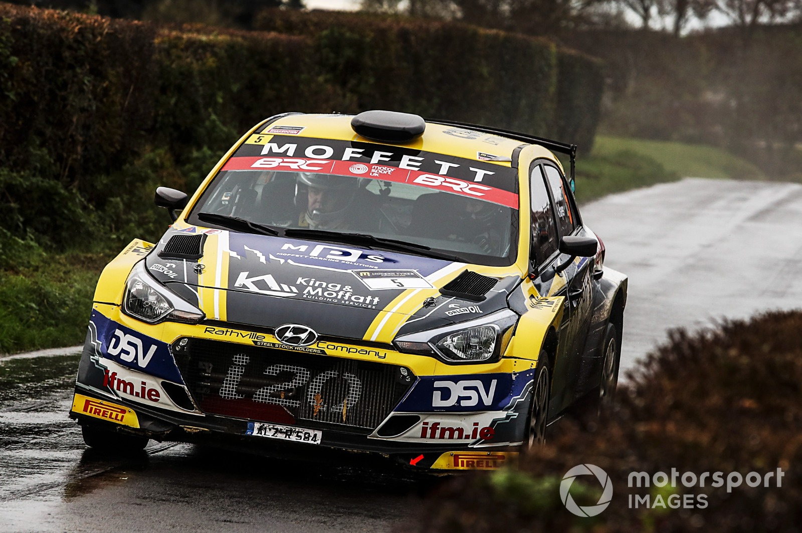 Josh Moffett/Andy Hayes (Hyundai i20 R5), Ulster Rally, British Rally Championship 2021