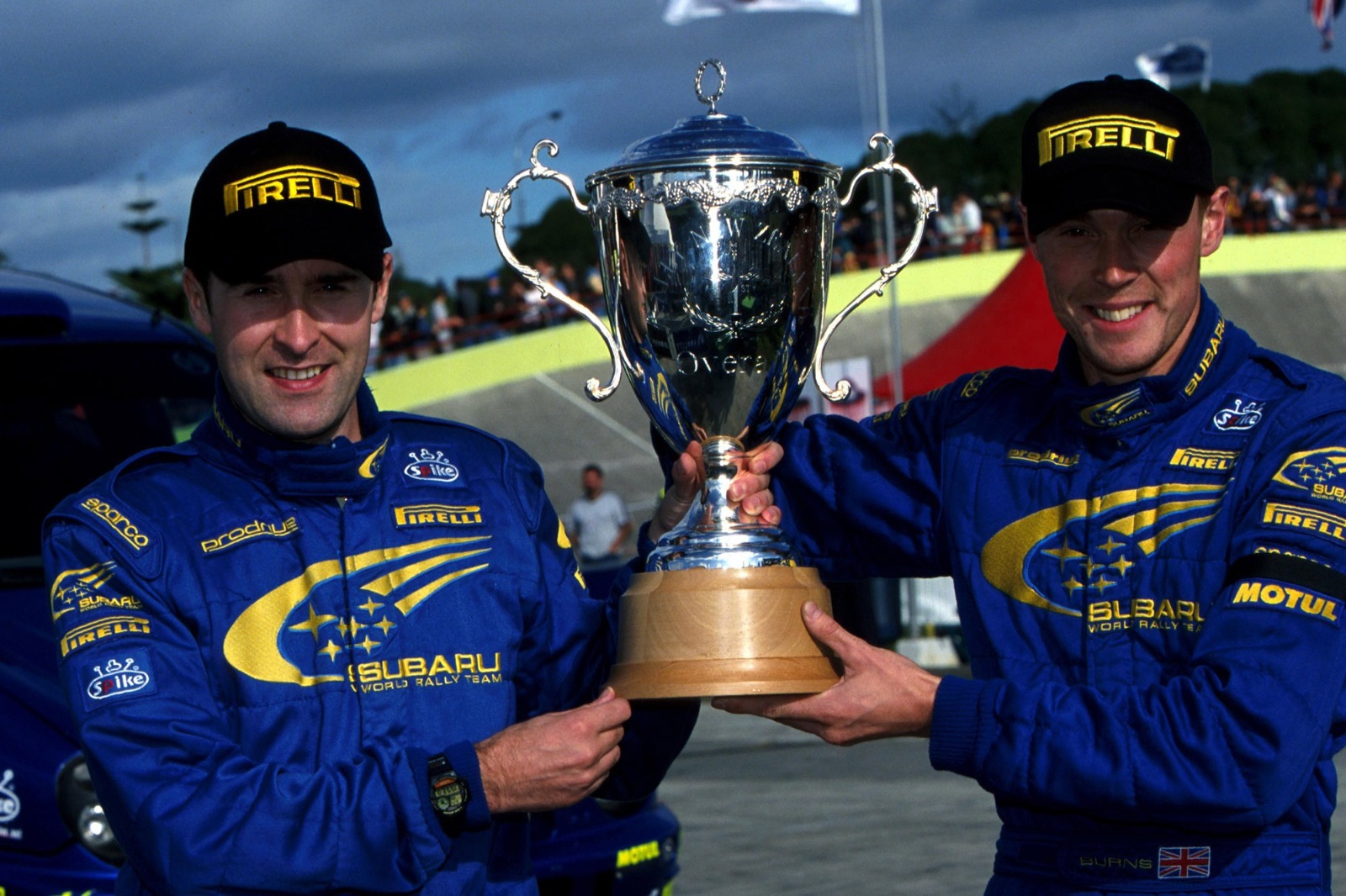 Reid (left) and Burns made a formidable pair