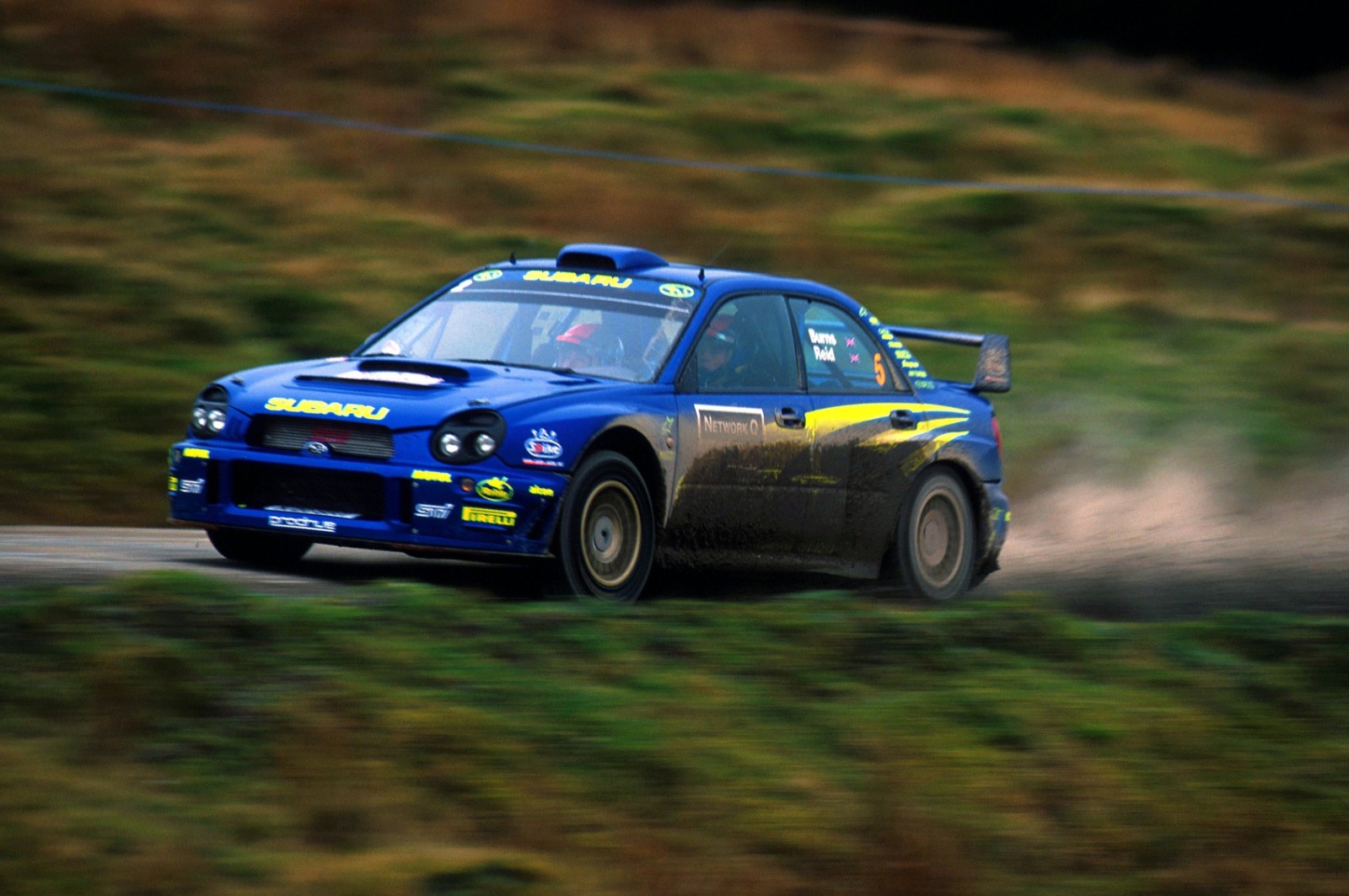 Burns kept his cool when it mattered as rivals Makinen, McRae and Sainz all crashed out to win the title