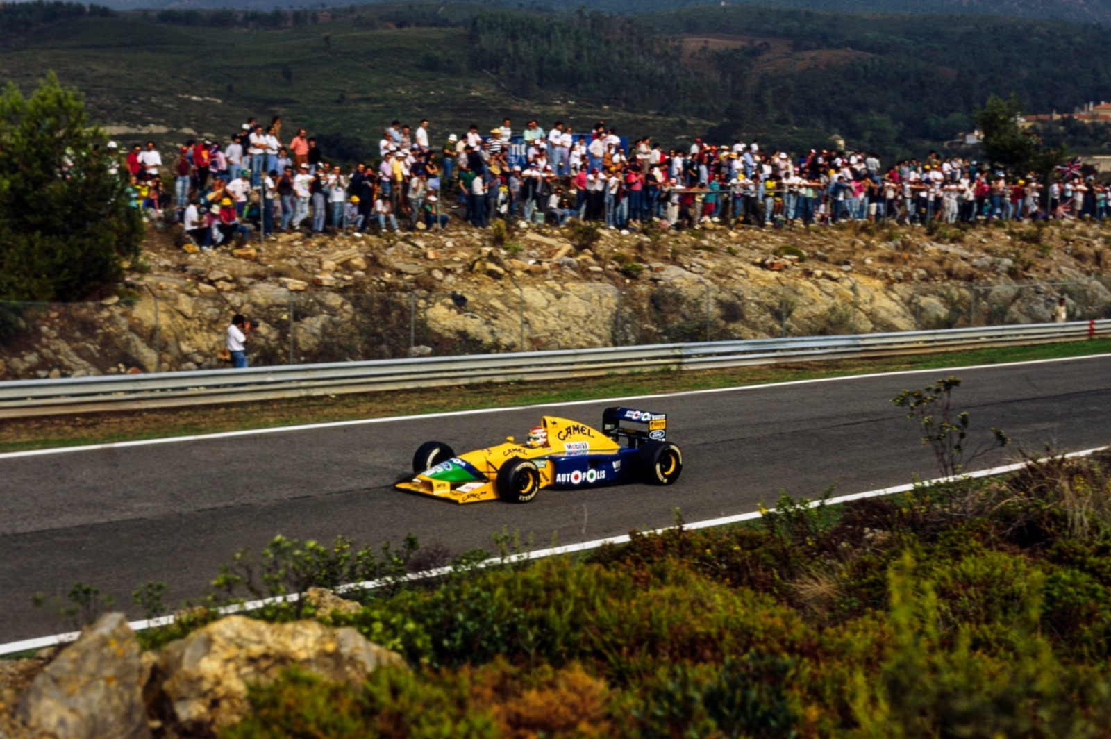 Allisson's first job in F1 was at Benetton, where he was tasked with getting the rolling road operational in the windtunnel