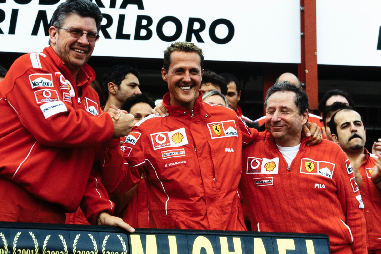 In his first spell at Ferrari, Allison was tasked with ensuring the trackside team were optimising the car's aero potential, helping Schumacher in his march to seven world titles