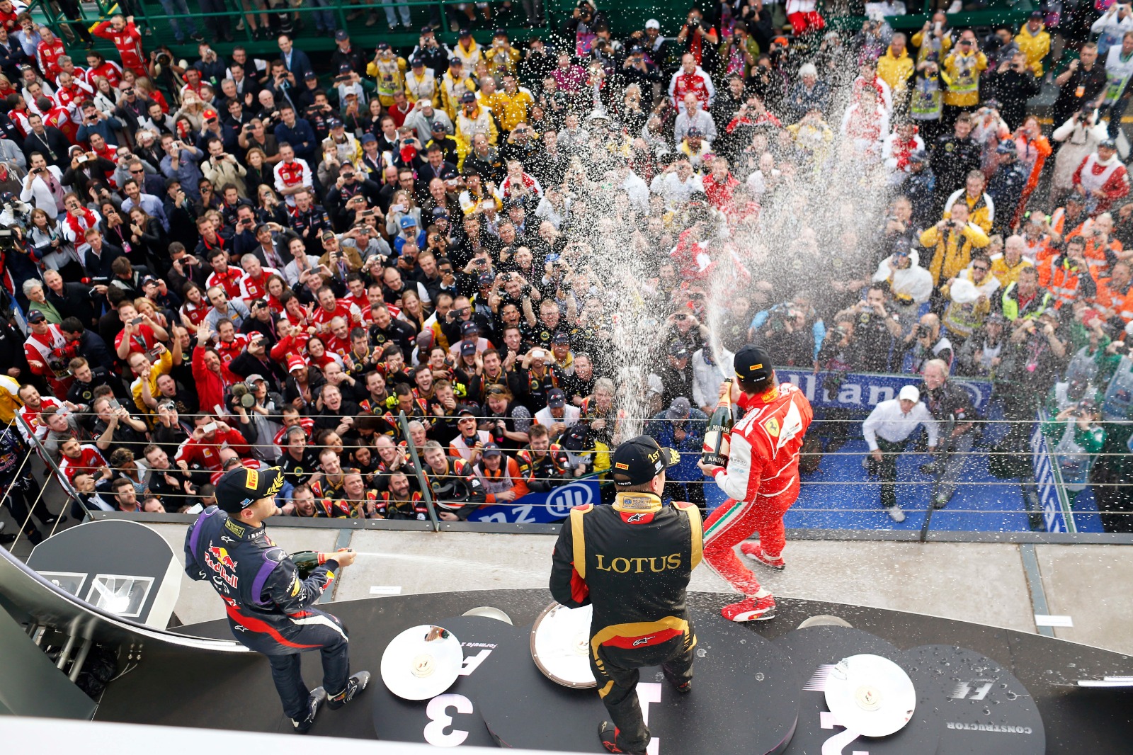 Raikkonen took famous win in 2013 Australian Grand Prix, as Lotus finished a close fourth behind Ferrari in the constructors' standings