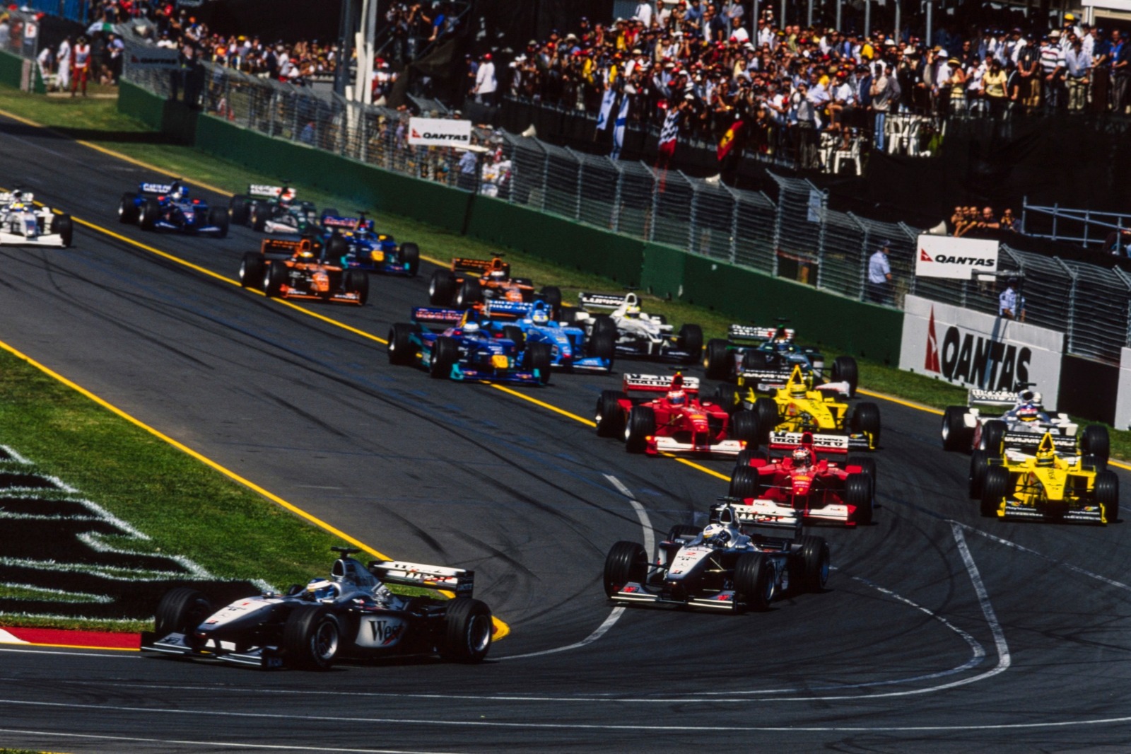 Engine reliability for McLaren was poor in the early stages of the season, with Hakkinen and Coulthard dropping out in Australia