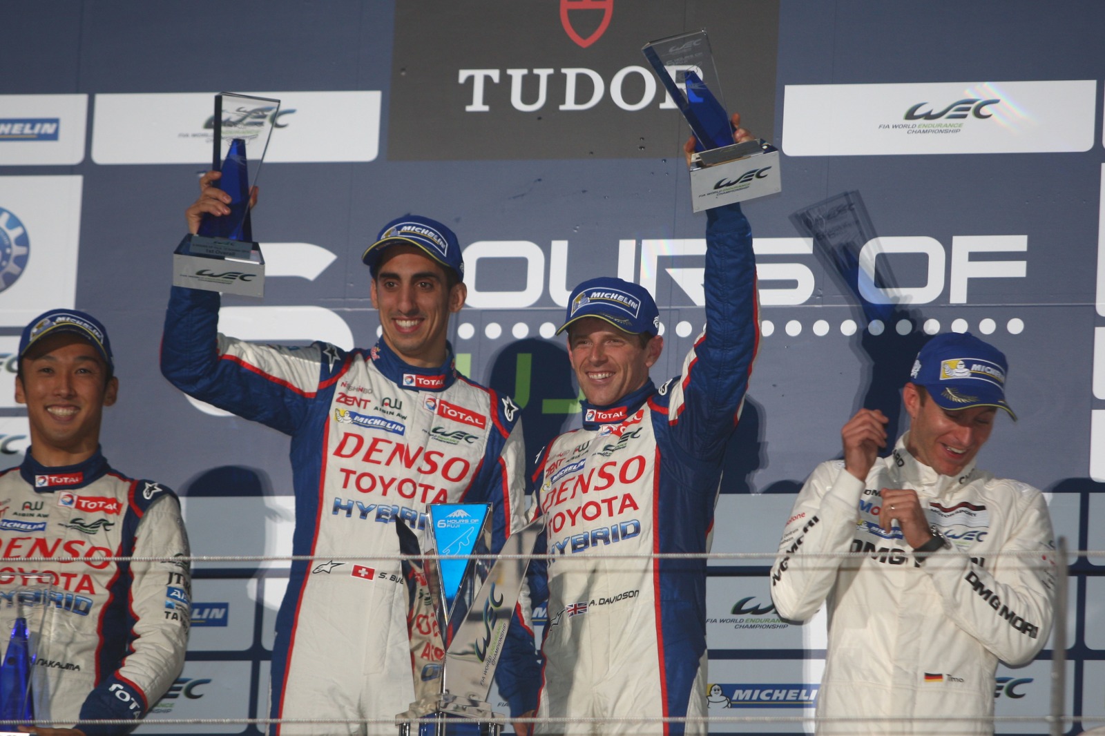 Teaming up with Buemi, Davidson won the WEC title in 2014
