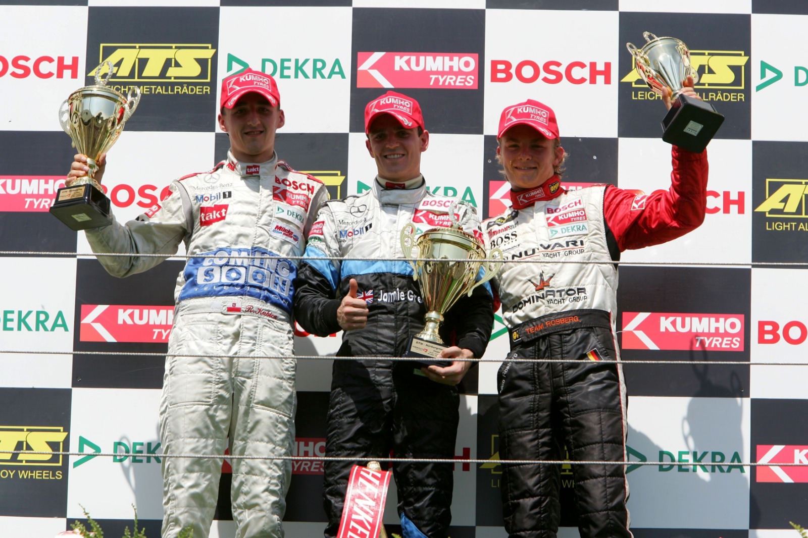 Green dominated the 2004 F3 Euro Series against stiff competition from Hamilton, Kubica and Rosberg