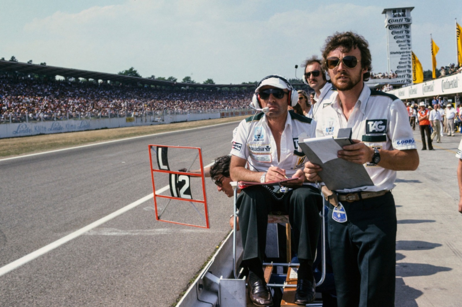 Attention to detail was important for Williams, who lapcharted races himself - only divulging the duty to Hamilton for Las Vegas 1982