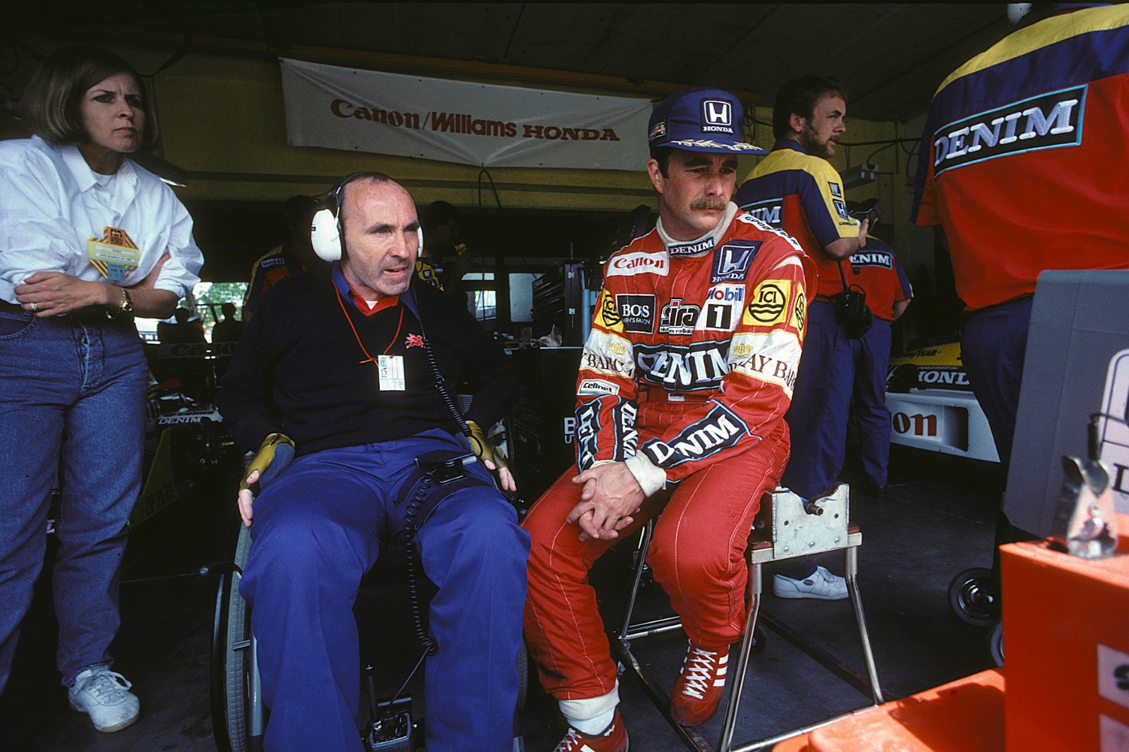 Williams continued to run the team from his wheelchair, despite daily frustrations