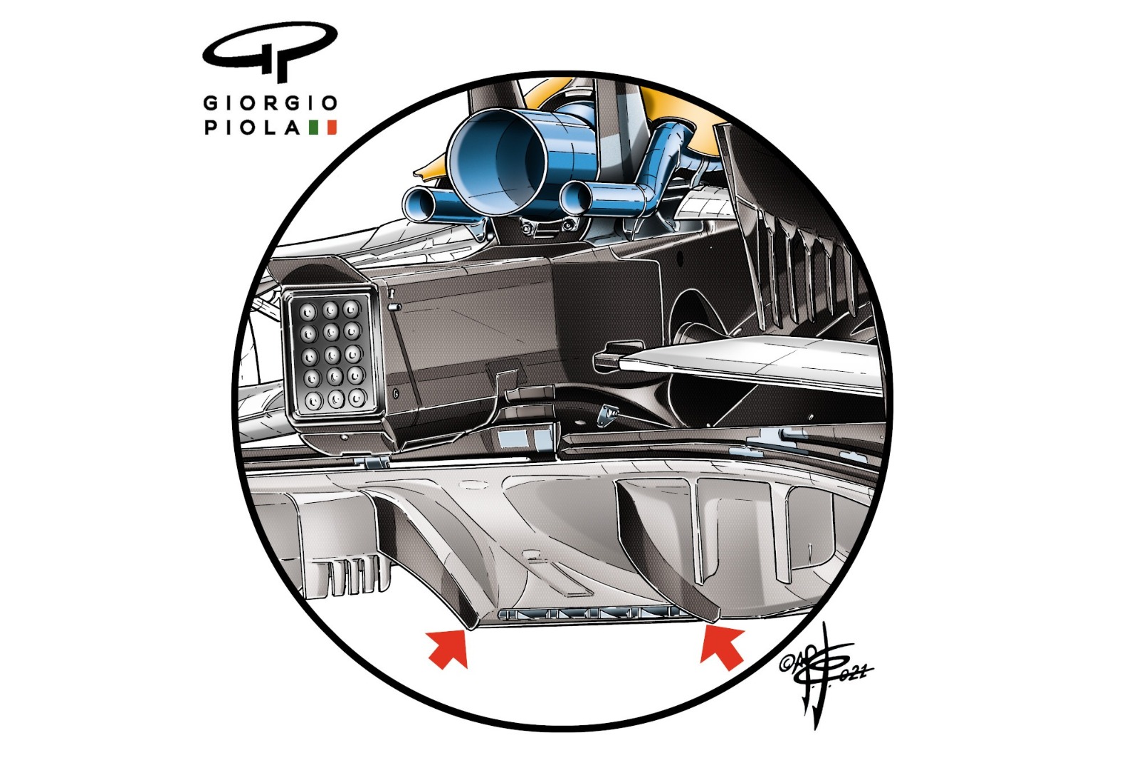 McLaren's diffuser innovation wasn't extensively copied by other teams