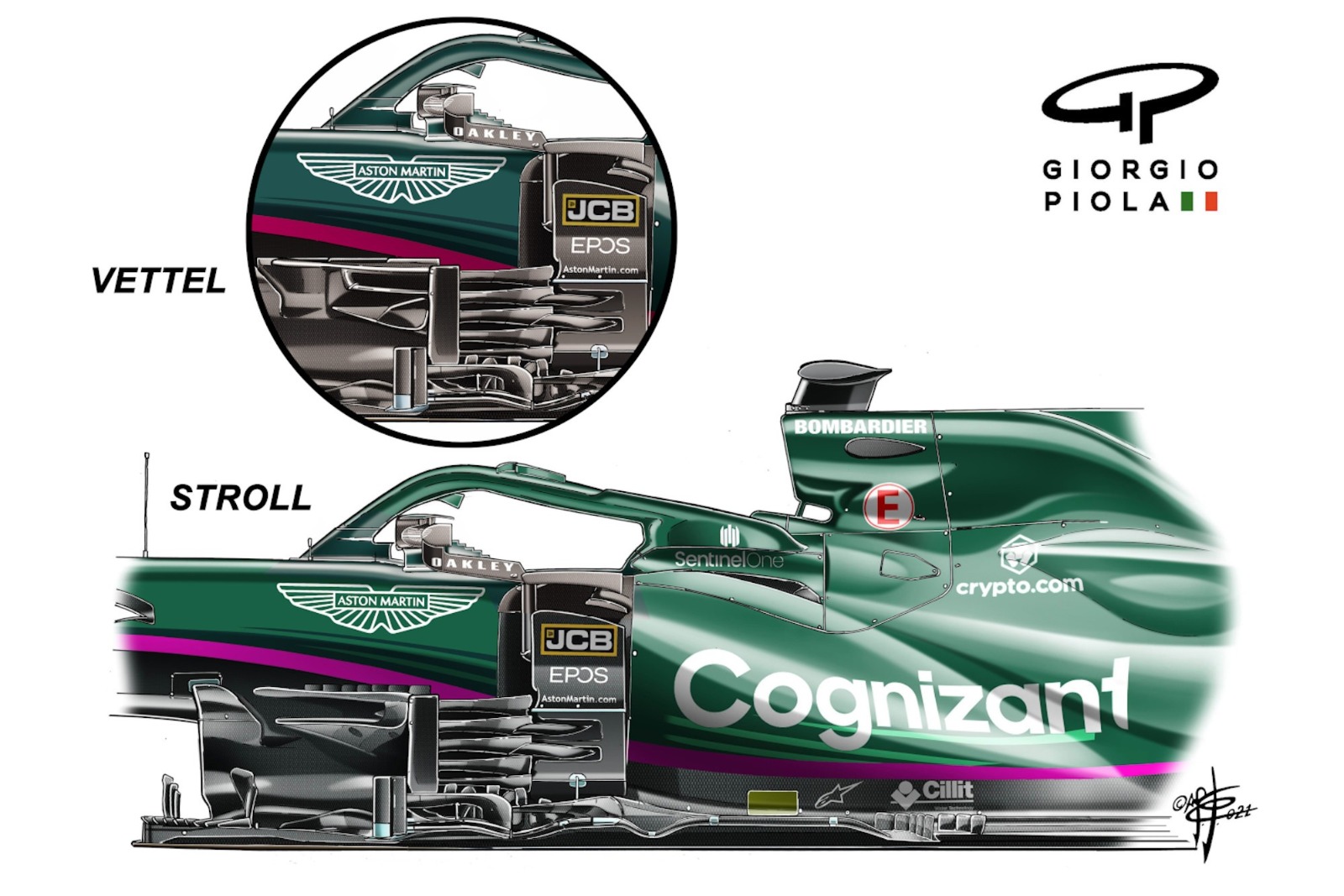 Aston introduced new bargeboard package for the Austrian double-header