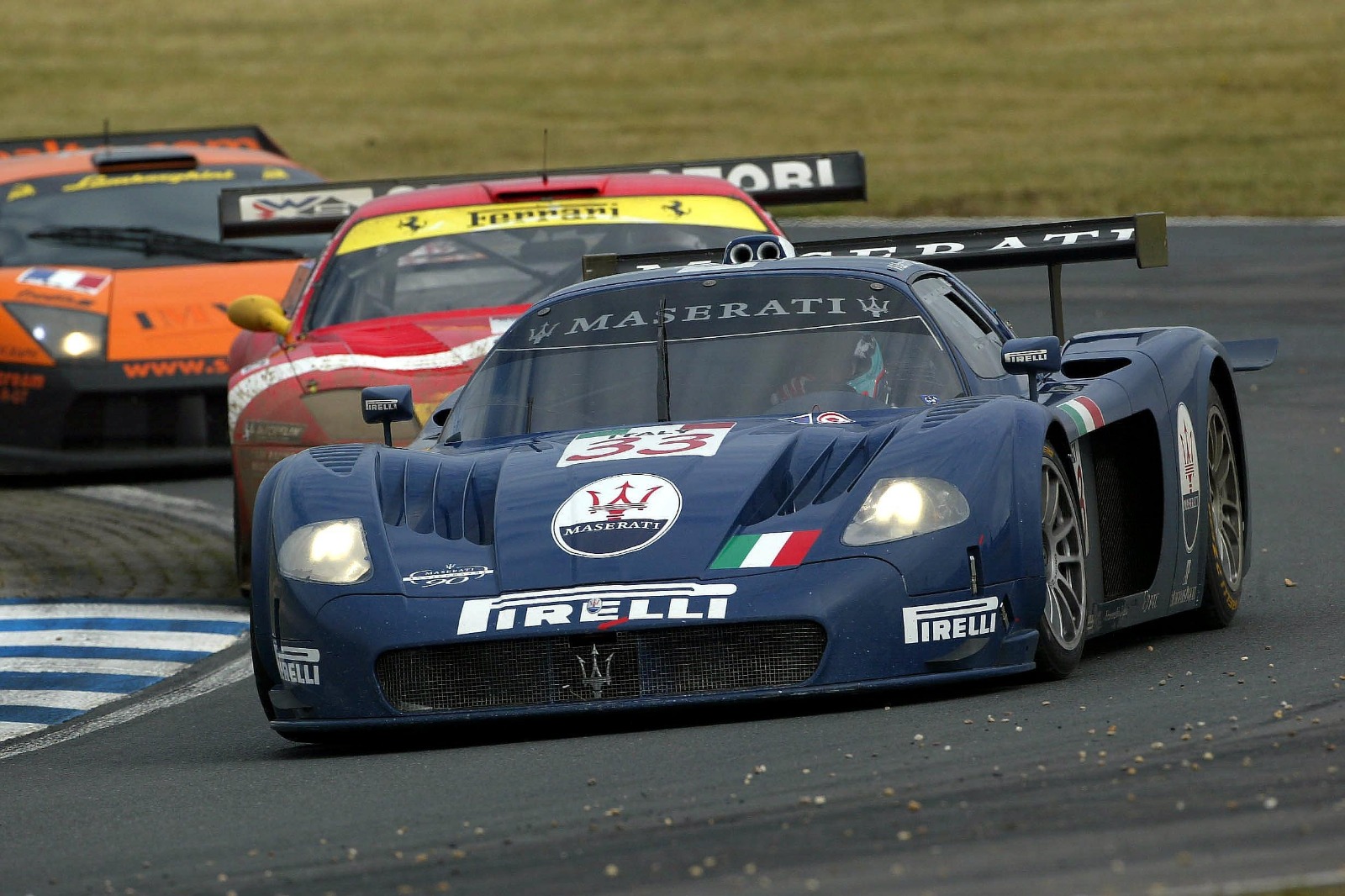 MC12 was a powerhouse in GT1 sportscar racing between 2004 and 2010, pictured here scoring its first win with Andrea Bertolini and Mika Salo at Oschersleben in 2004