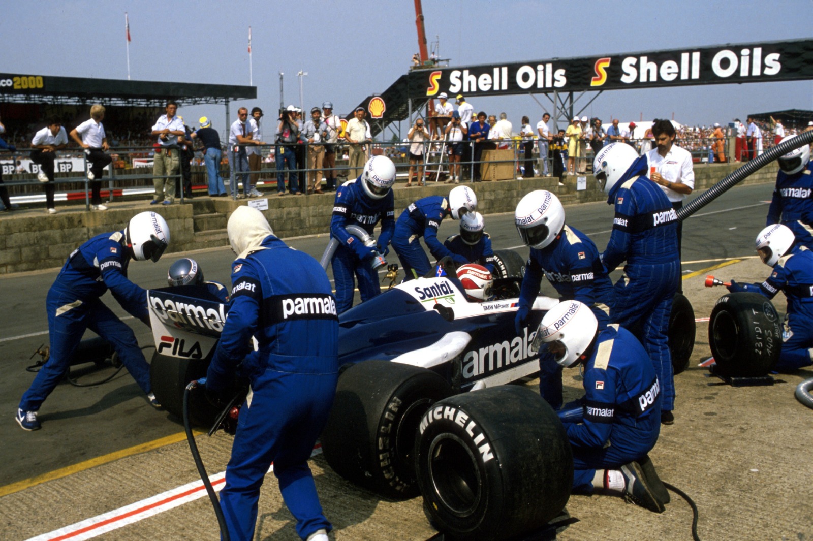 Brabham had brought fuel stops back into fashion in 1982, and this was fundamental in the BT52's rushed design