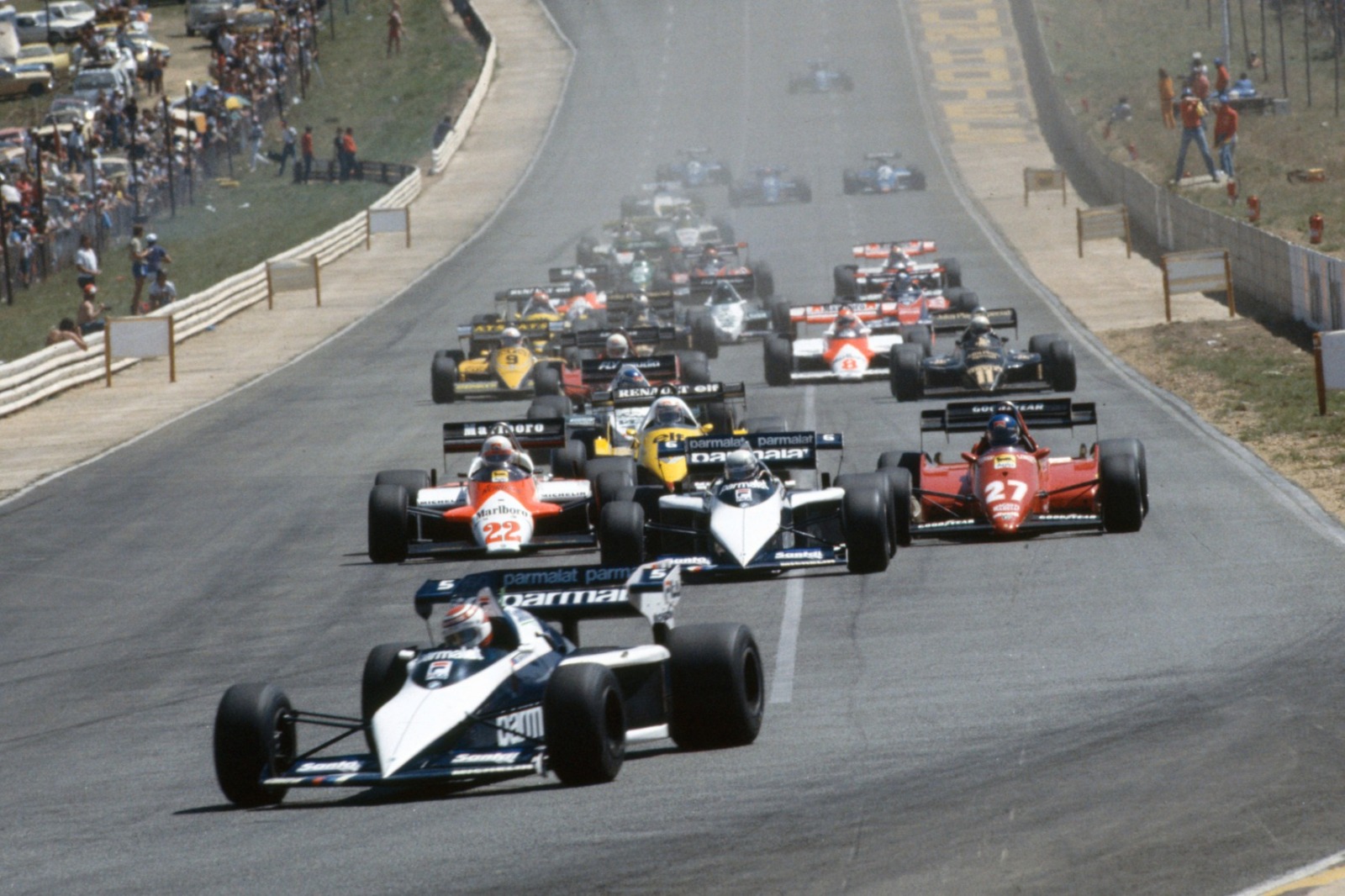 Piquet's faith in BMW and close cooperation with Rosche was rewarded after a difficult spell that included Canada 1982 DNQ