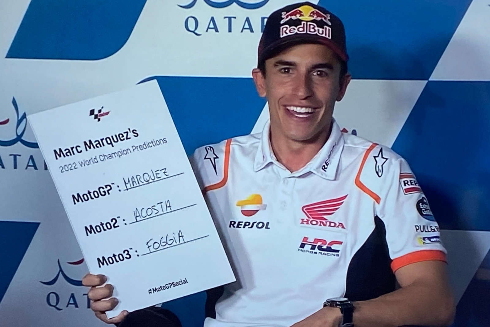 Marc Márquez apuesta por Pedro Acosta para ser campeón de Moto2 en 2022