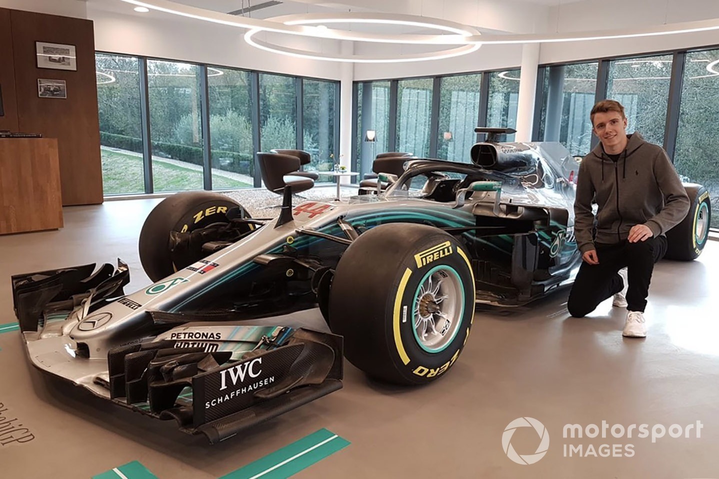 Vesti joined the Mercedes junior programme in 2021 