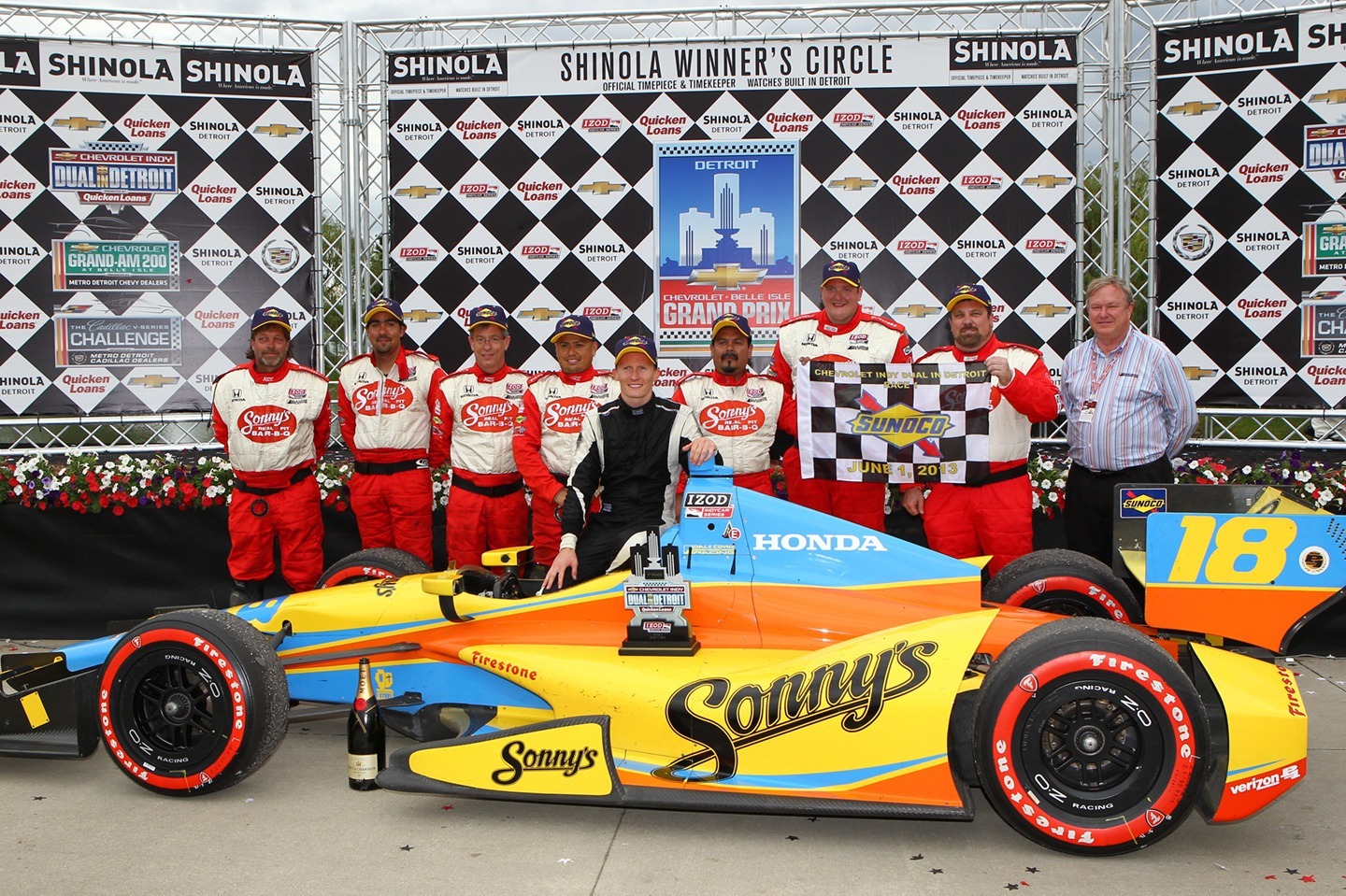 Mike Conway caused a sensation with his dominant win as a sub at Dale Coyne Racing in 2013